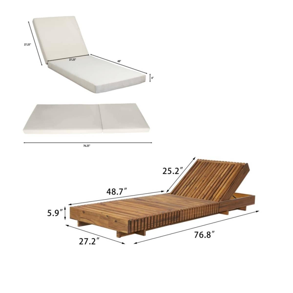 Coolbibila SEVEN-LOUNGE-BEIGE Chaises-Settees - View #3