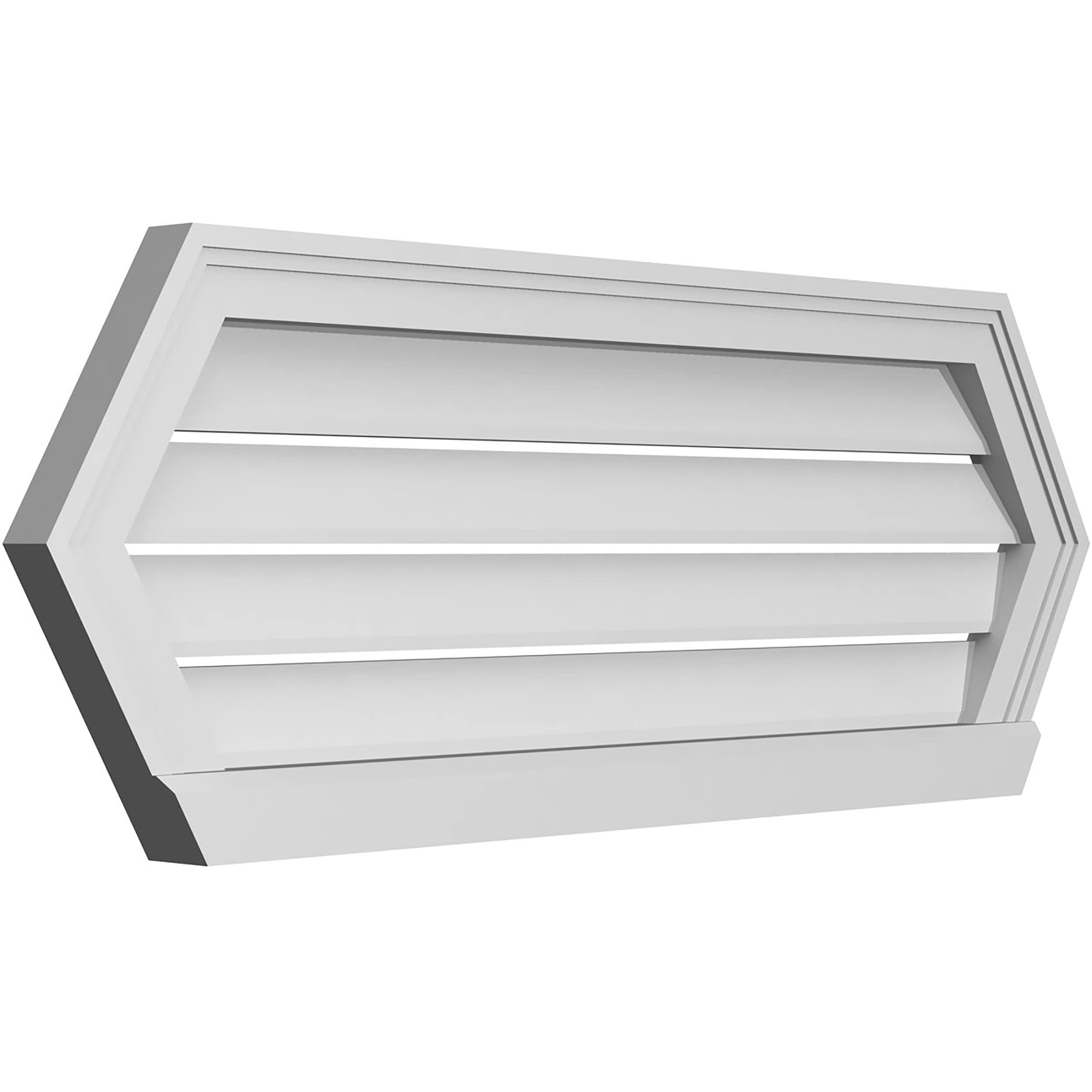 Ekena Millwork GVPHP38X1403SF Gable-Vents - View #2