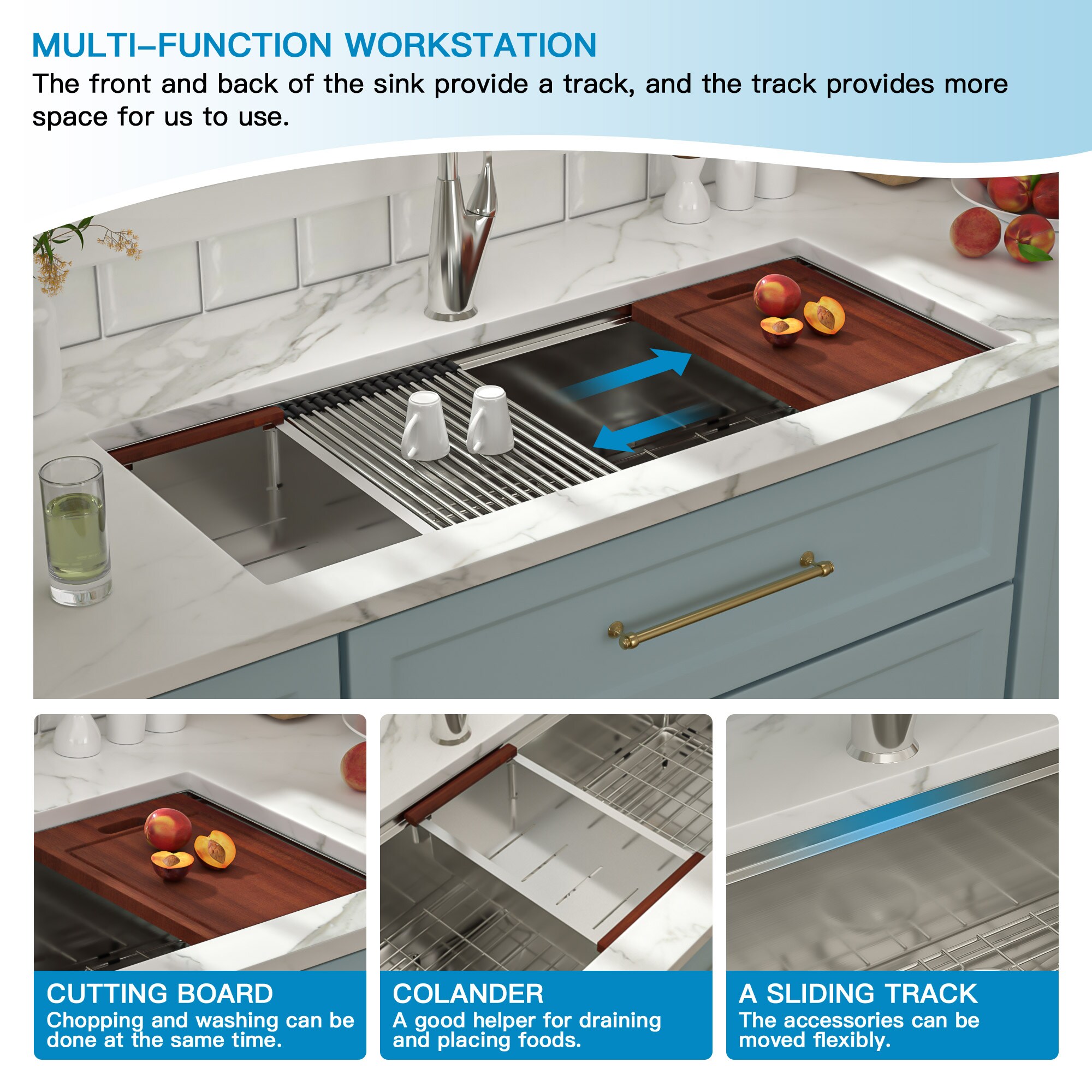 Lordear LD-DCC45W Kitchen-Sinks - View #5