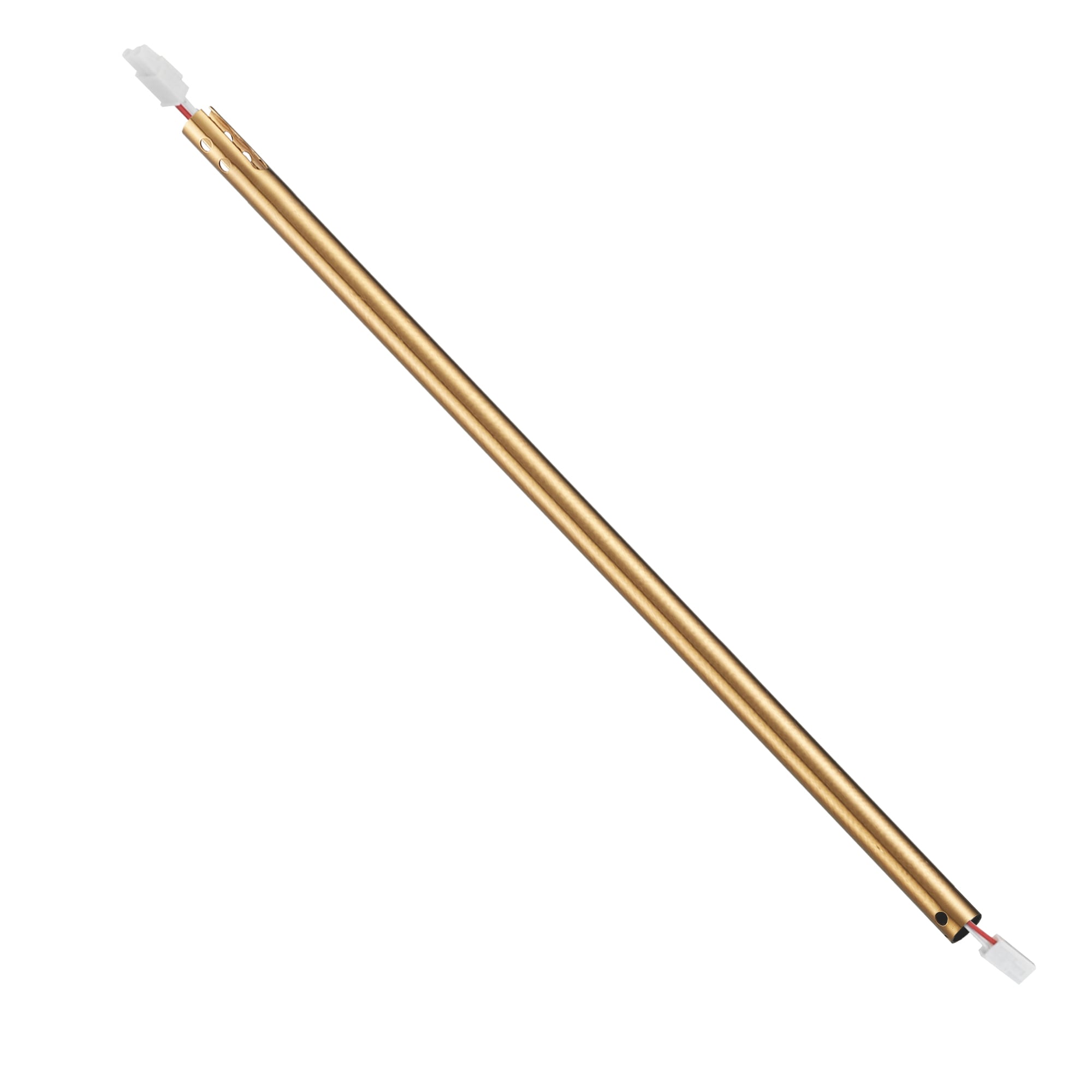 CARRO USA DR24G 24-in Gold Steel Indoor/Outdoor Ceiling Fan Downrod adapter Downrod