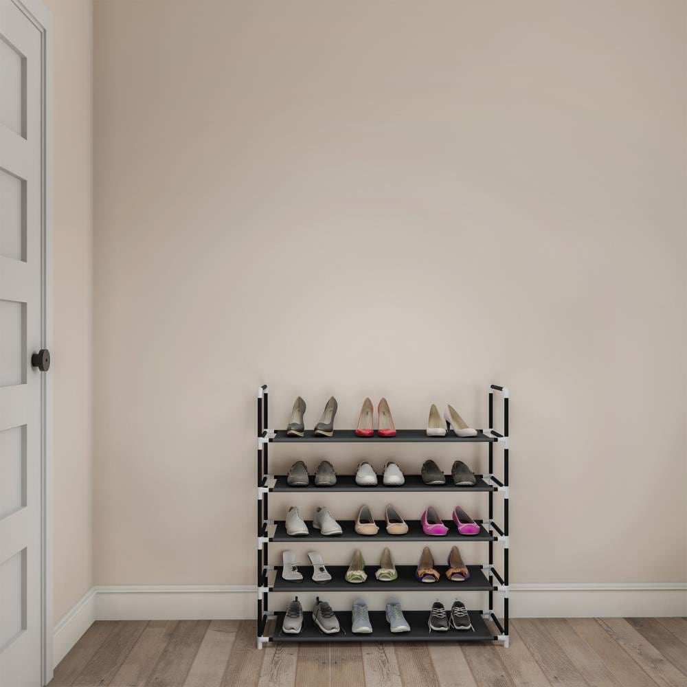 5-Tier Home Storage Organizer Cabinet Shelf Space Saving Shoe Tower Rack Stand B 