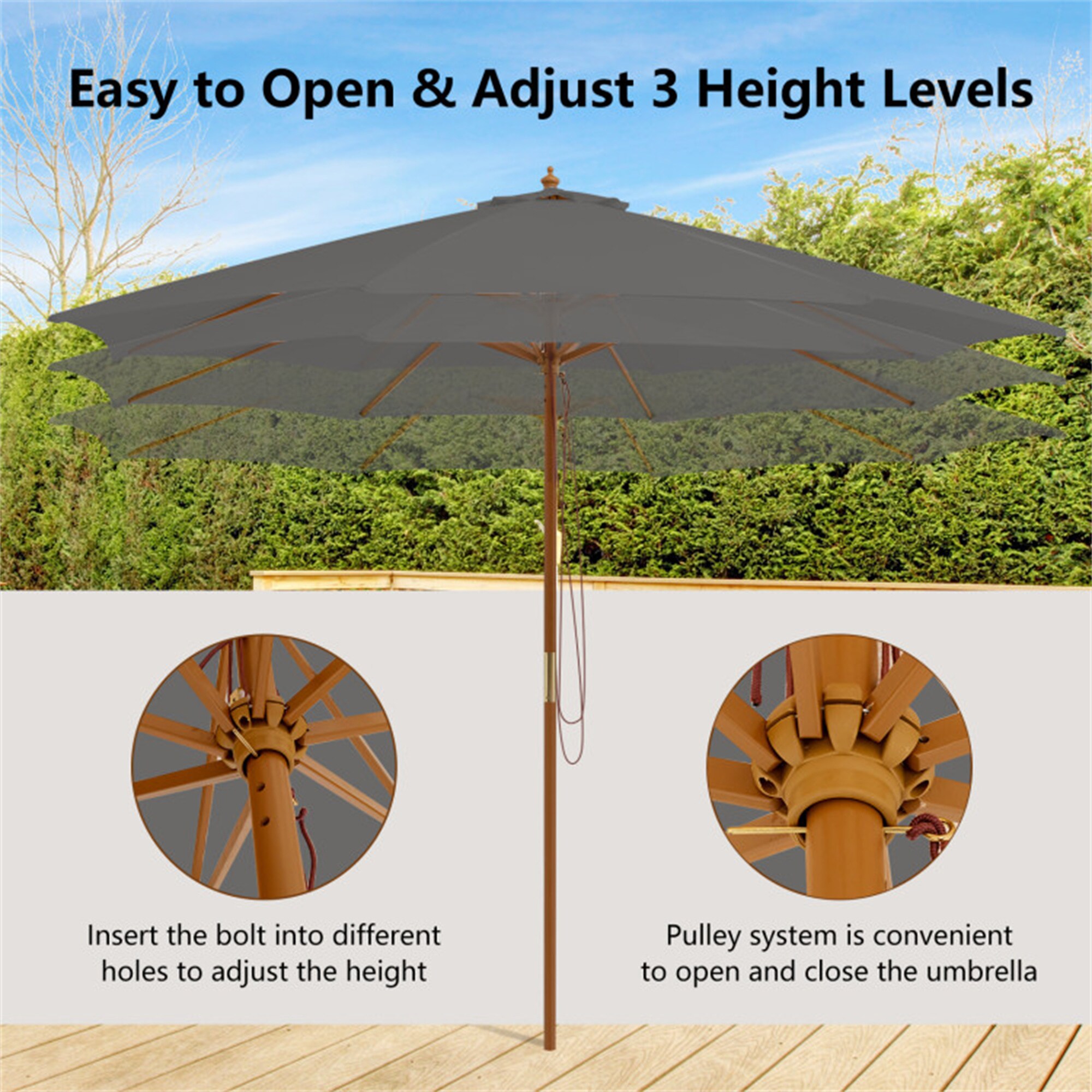 BABOOM BOM-10752GR-CO Umbrellas-2 - View #7