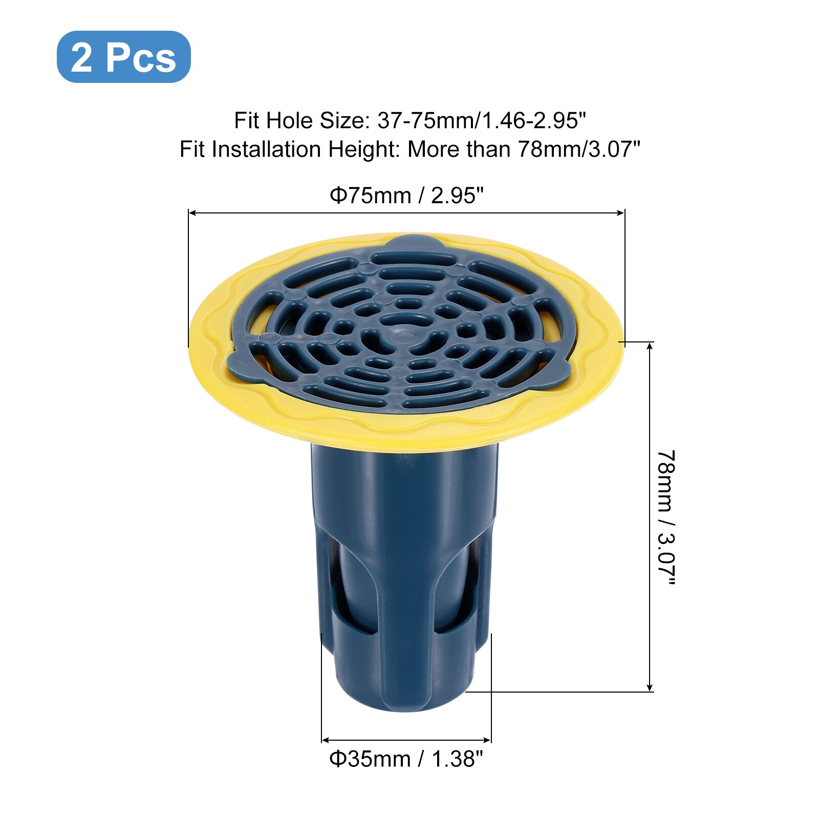 Unique Bargains S25093000UX9964 Tub-Drain-Accessories - View #2