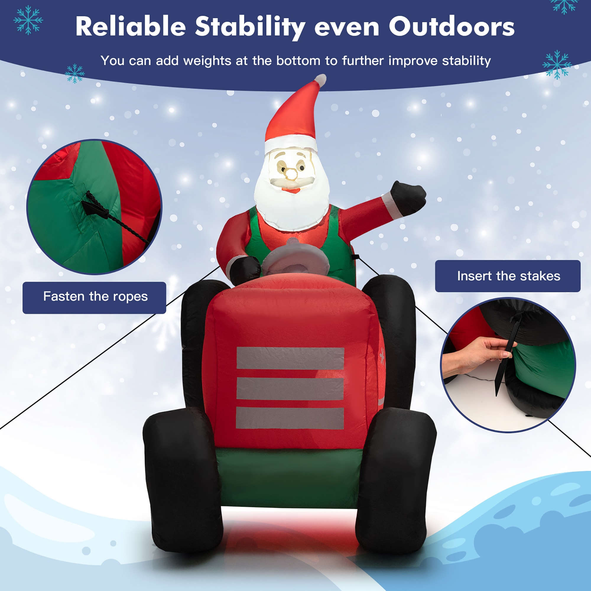 Costway LWS00694 Christmas-Inflatables - View #6