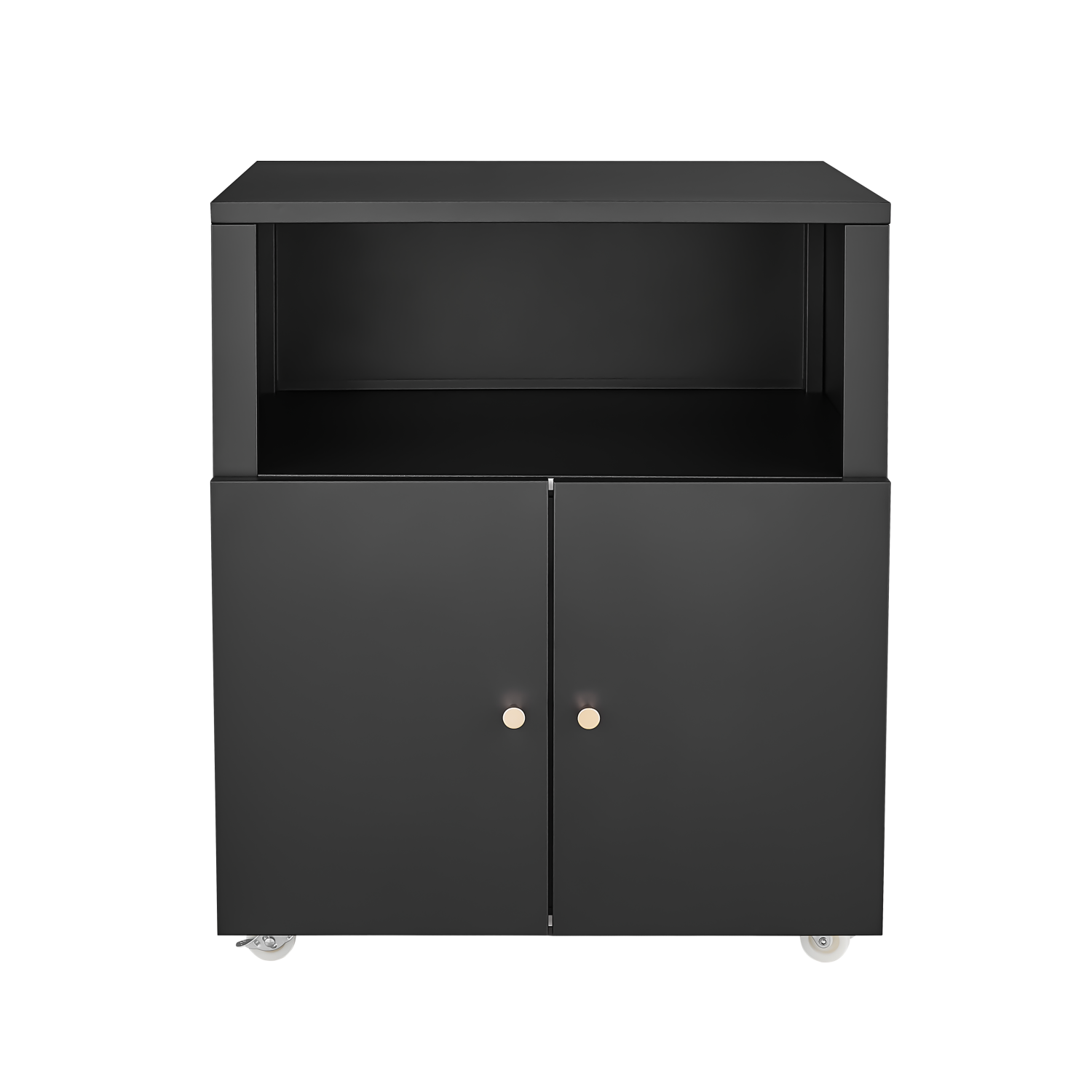 Miki Shinly EG-6438-24MI Black 19.68-in File Cabinet