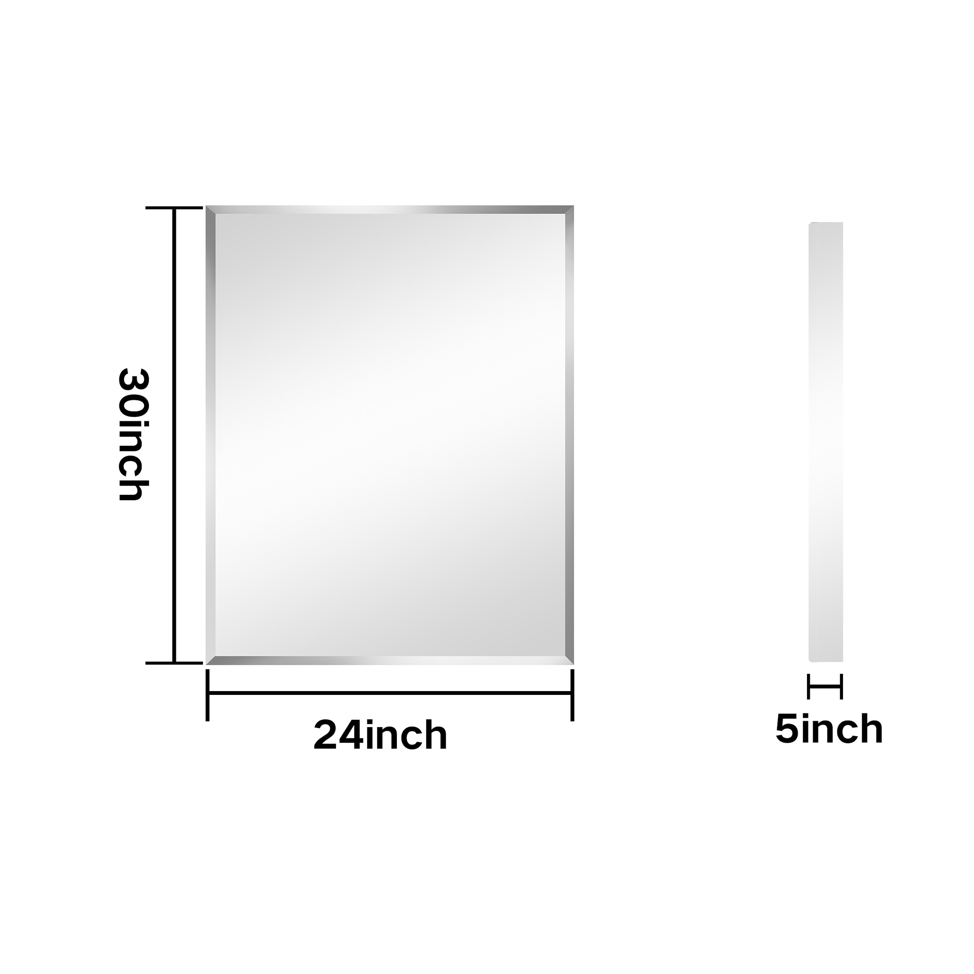 Forclover ASM-JG2430 Bathroom-Medicine-Cabinets - View #2