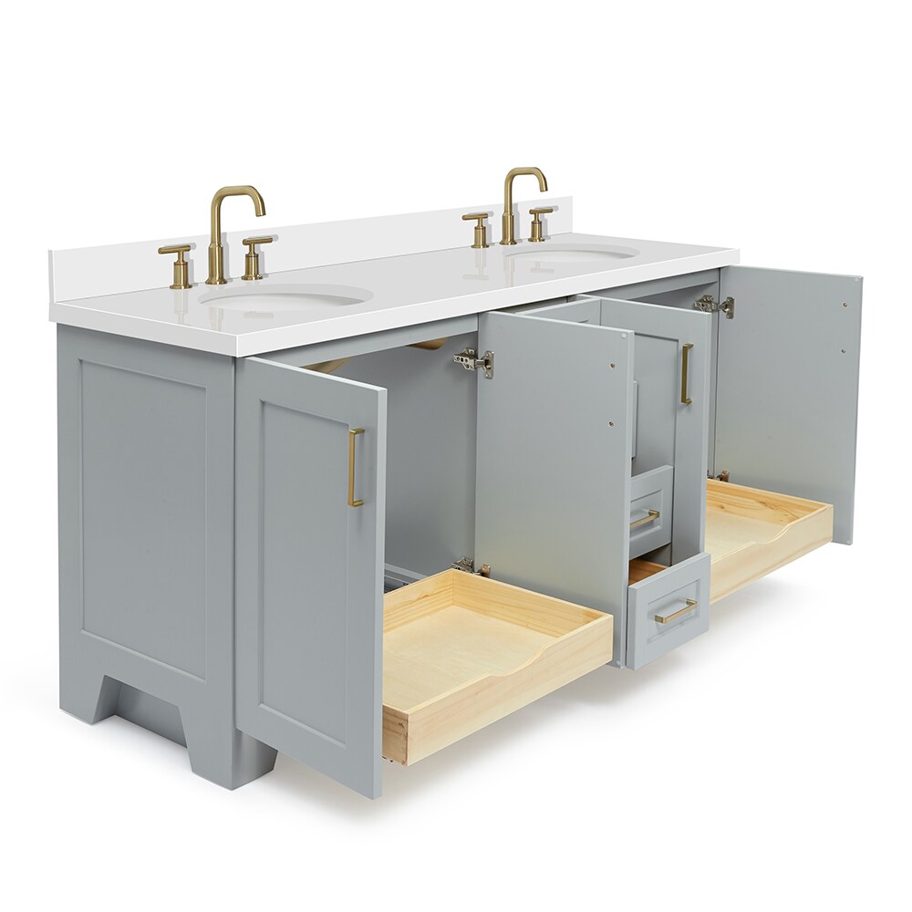 ARIEL Q073DWQOVOGRY Bath-Vanity-Combo - View #5