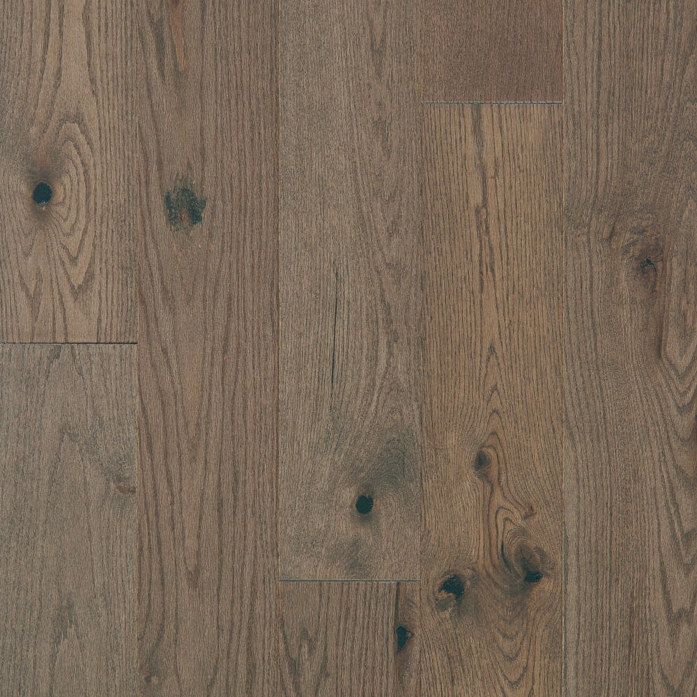 Shaw LX76407075 Kenai Oak Kenver Oak 6-3/16-in W x 3/8-in T x Varying Length Wirebrushed Water Resistant Engineered Hardwood Flooring ( 30.48-sq ft / Carton )