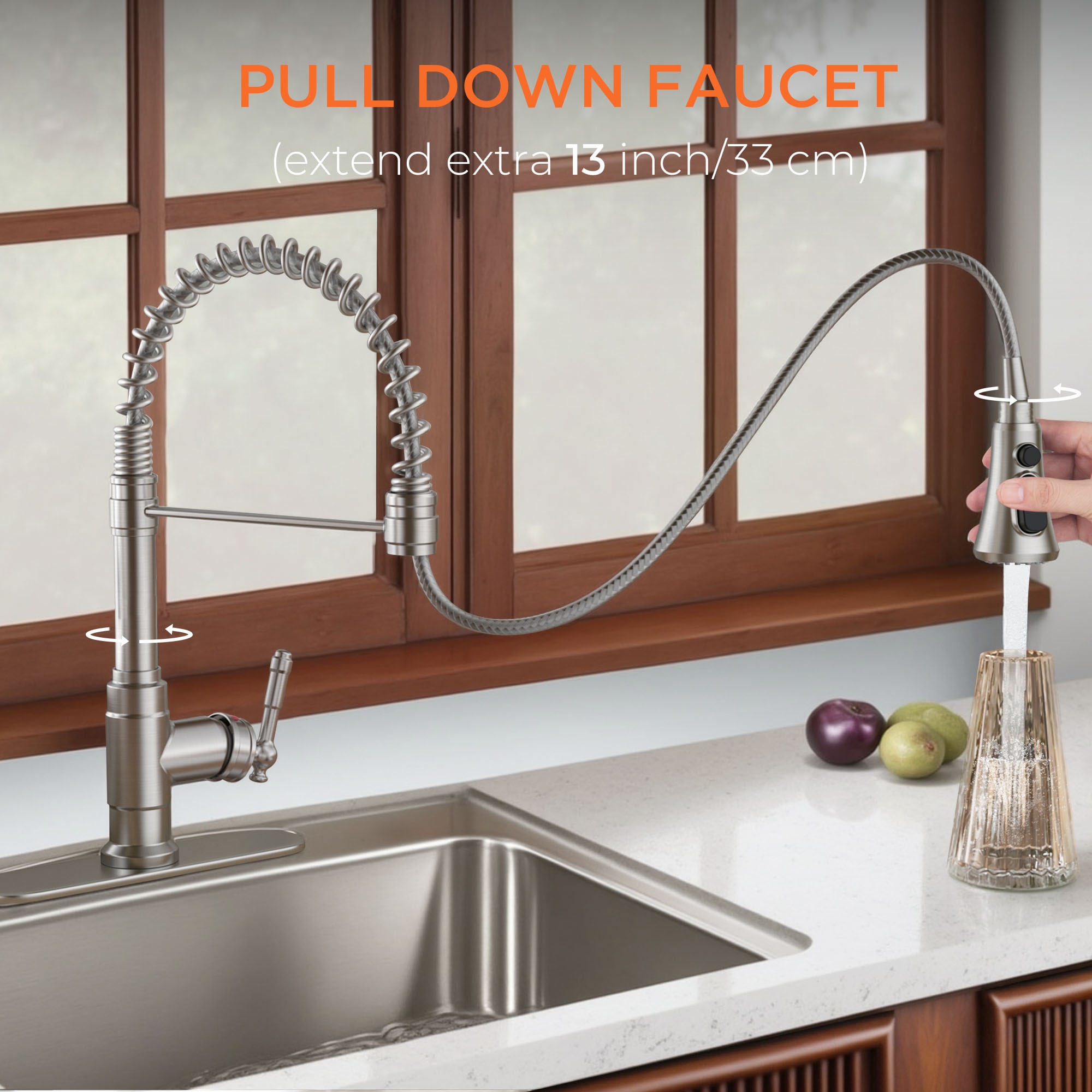 androme AD5M3BN Kitchen-Faucets - View #5