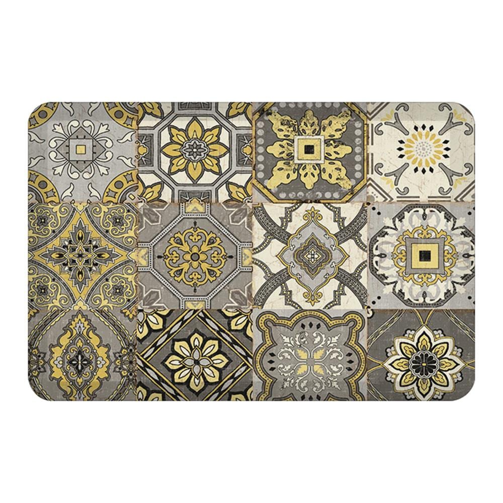 Laural Home GRN2030KM Kitchen Mats 30-Inches x 20-Inches Multi/PVC PVC Bath mat