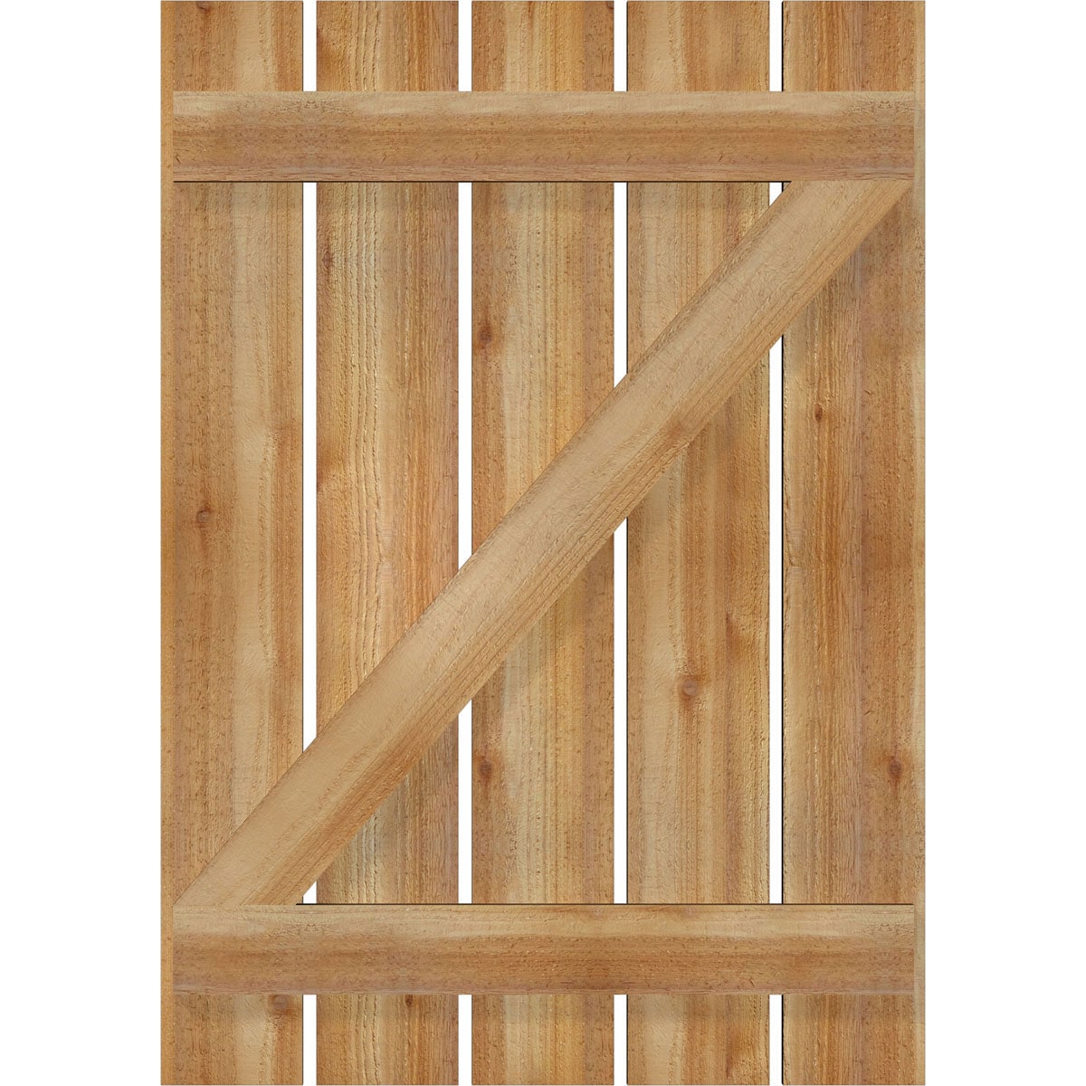 Ekena Millwork RBS06Z29X041RWR Exterior-Shutters - View #5