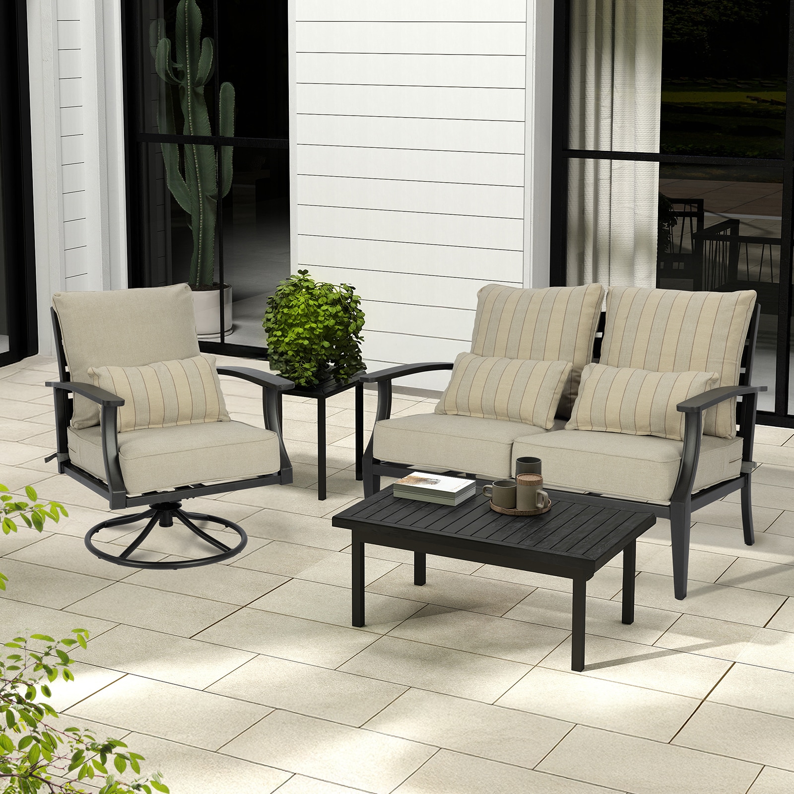 Aoodor A064-MBRBR Patio-Furniture-Cushions - View #3