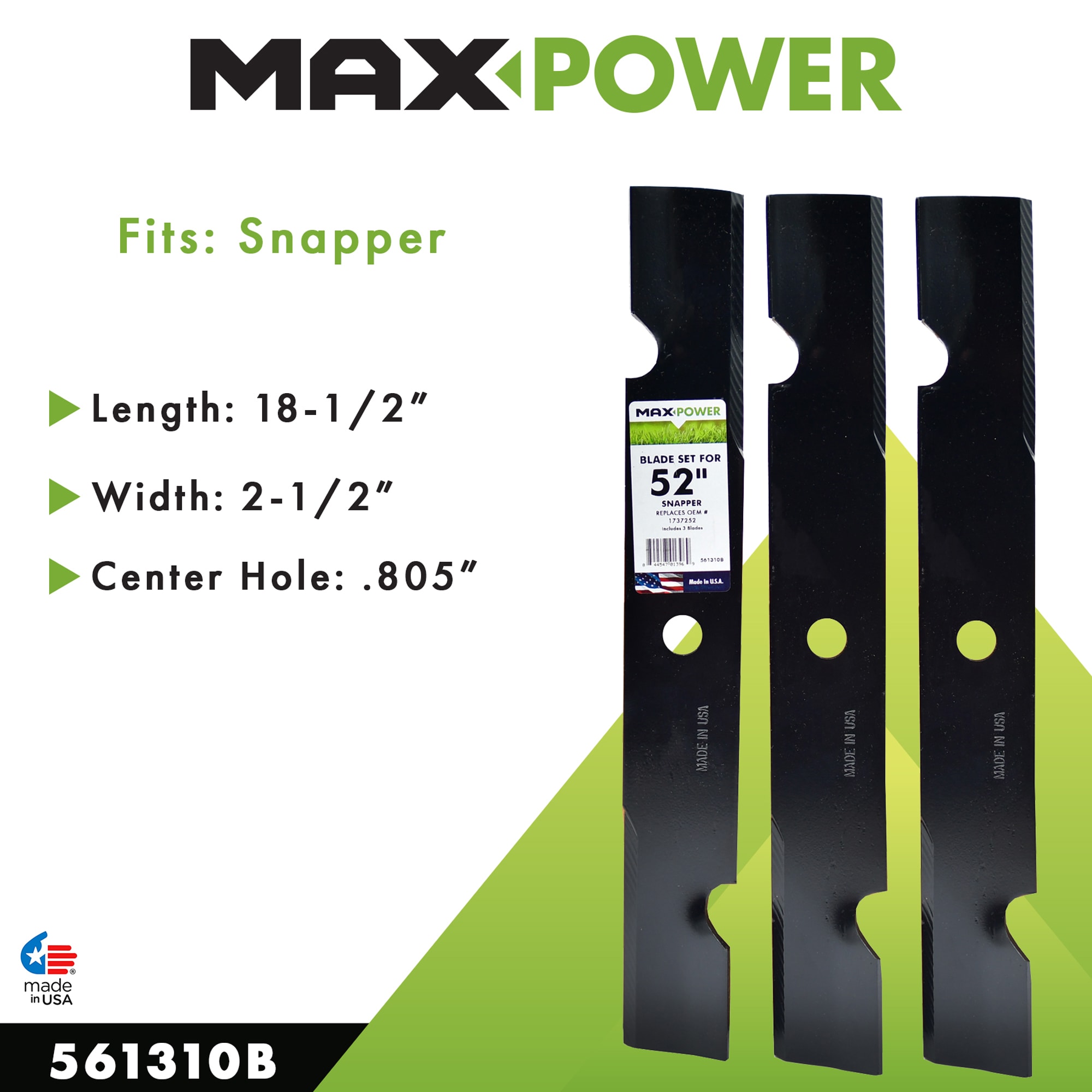 MaxPower 561310B Ope-Mower-Blades - View #5