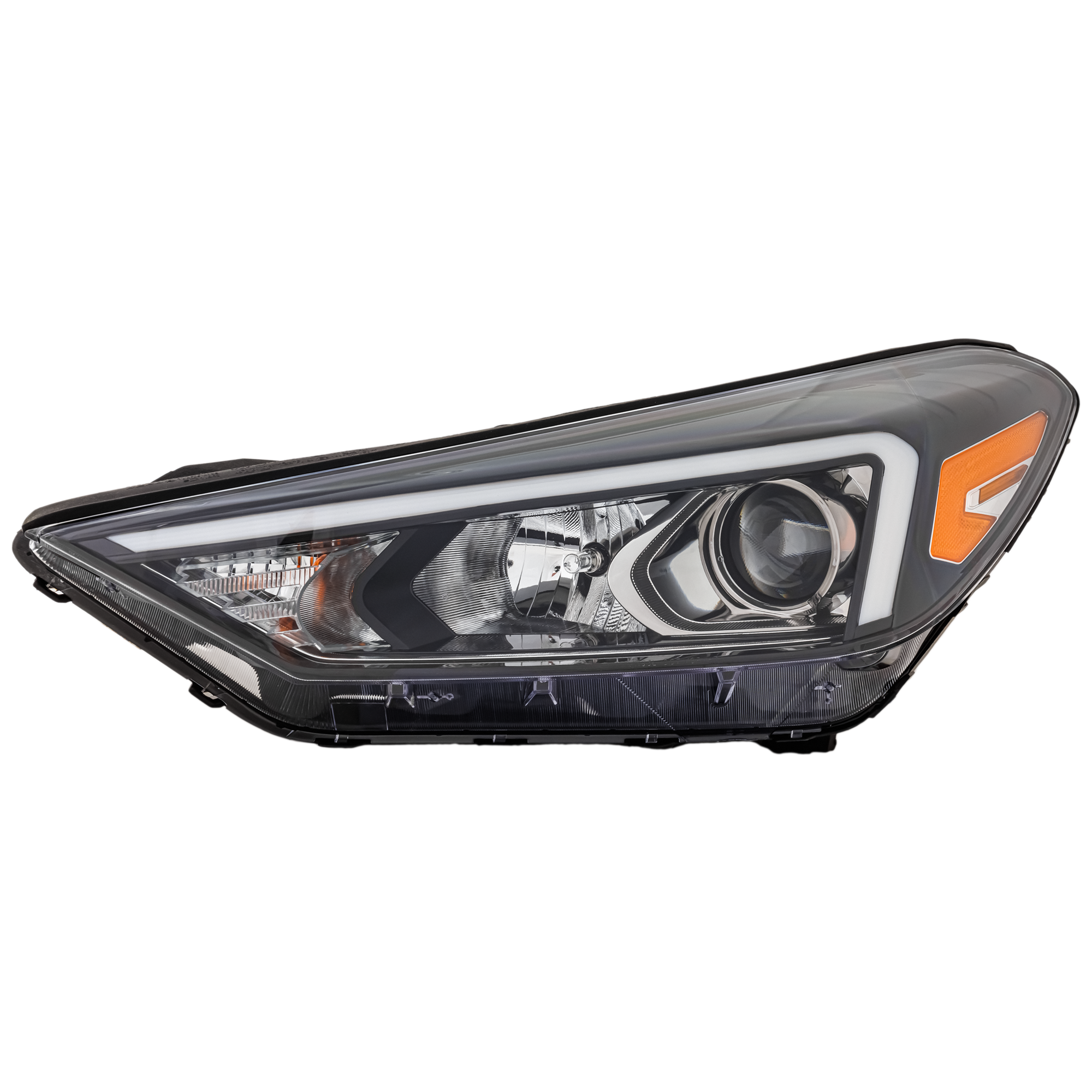 Garage-Pro GPRH10010166A Driver Side Headlight For Hyundai Tucson 2019-2021 Halogen with Bulb(s) For Models Without LED Position Light Replaces# 92101d3500