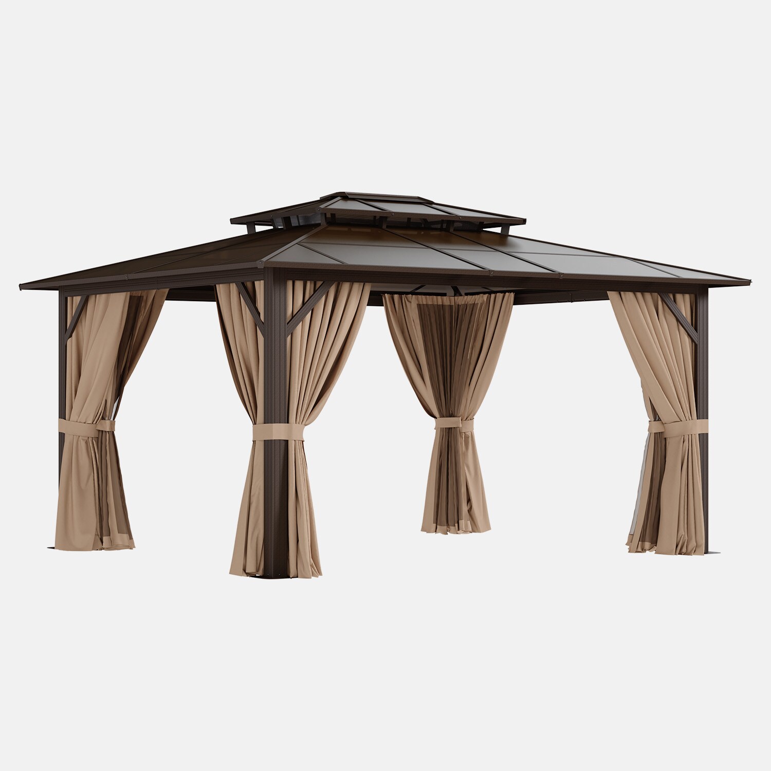 Nordivale ZY-GB-141211B64 Wood-Resin-Gazebos - View #7