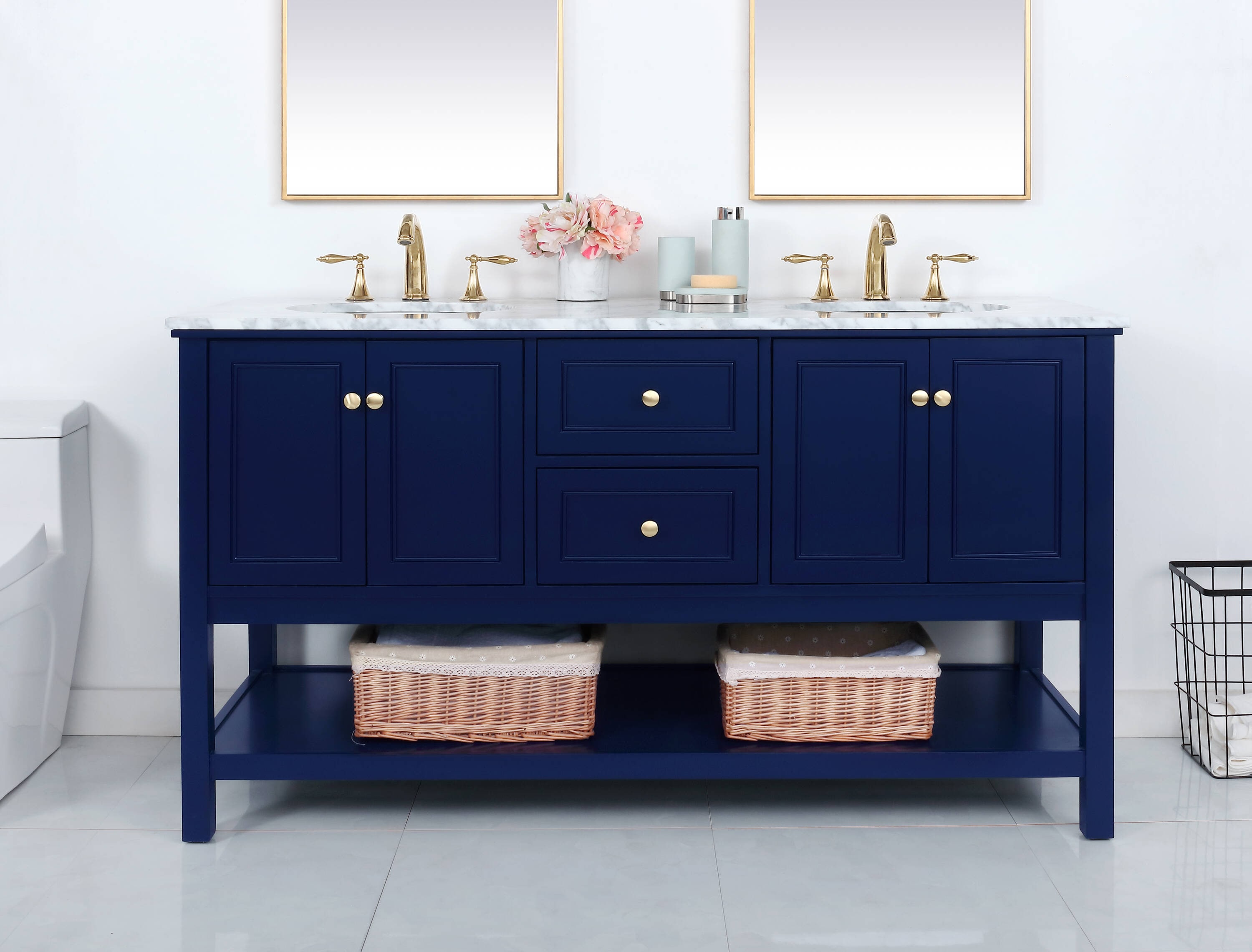 Elegant Decor HF81180DBL Bath-Vanity-Combo - View #3