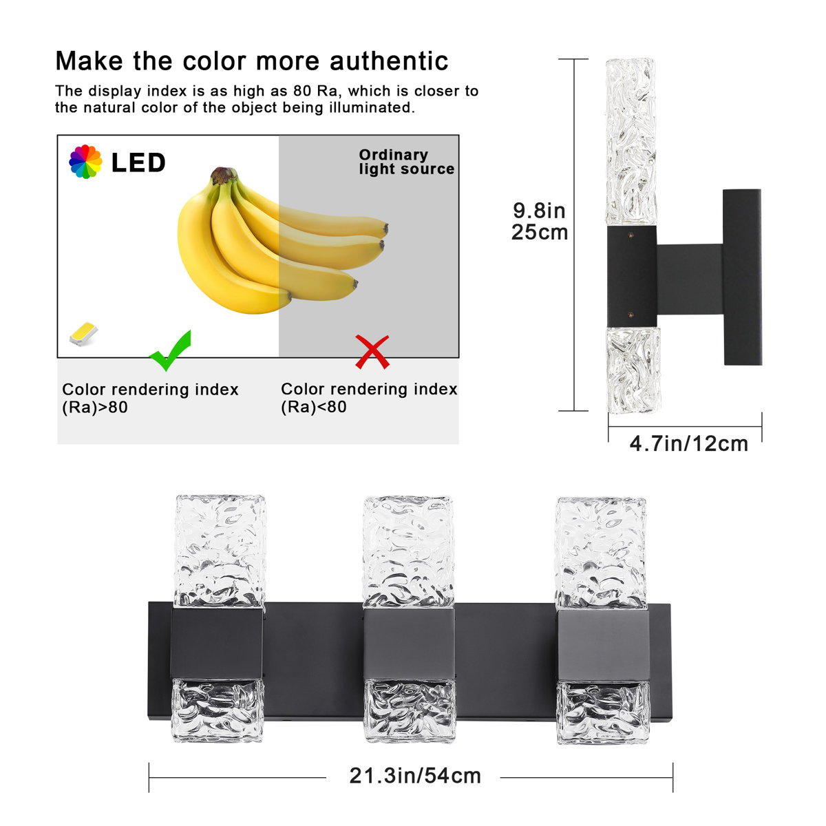 KAISITE 8013WL-03BK-US b089995 - View #2