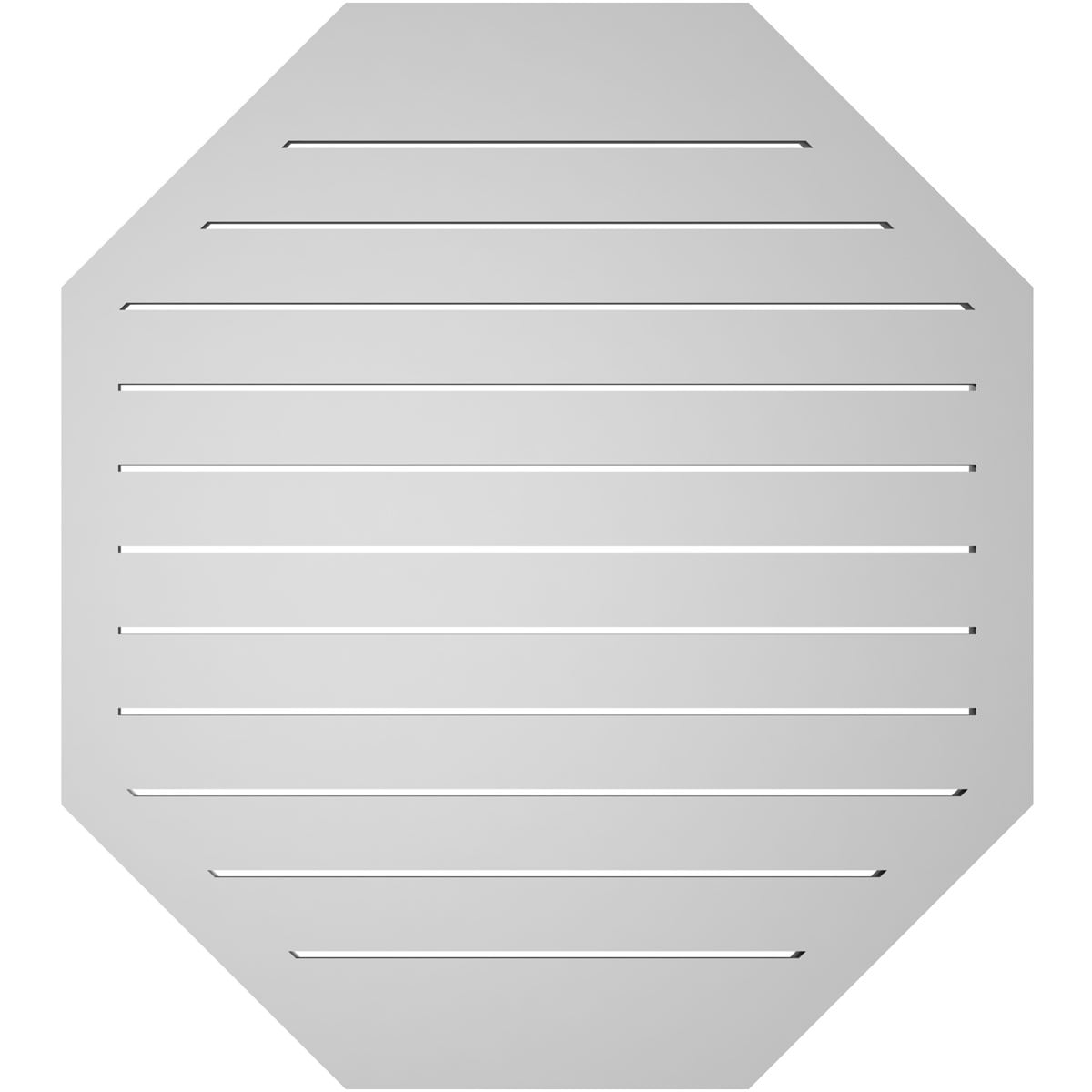 Ekena Millwork GVPOV34X3802SF Gable-Vents - View #4