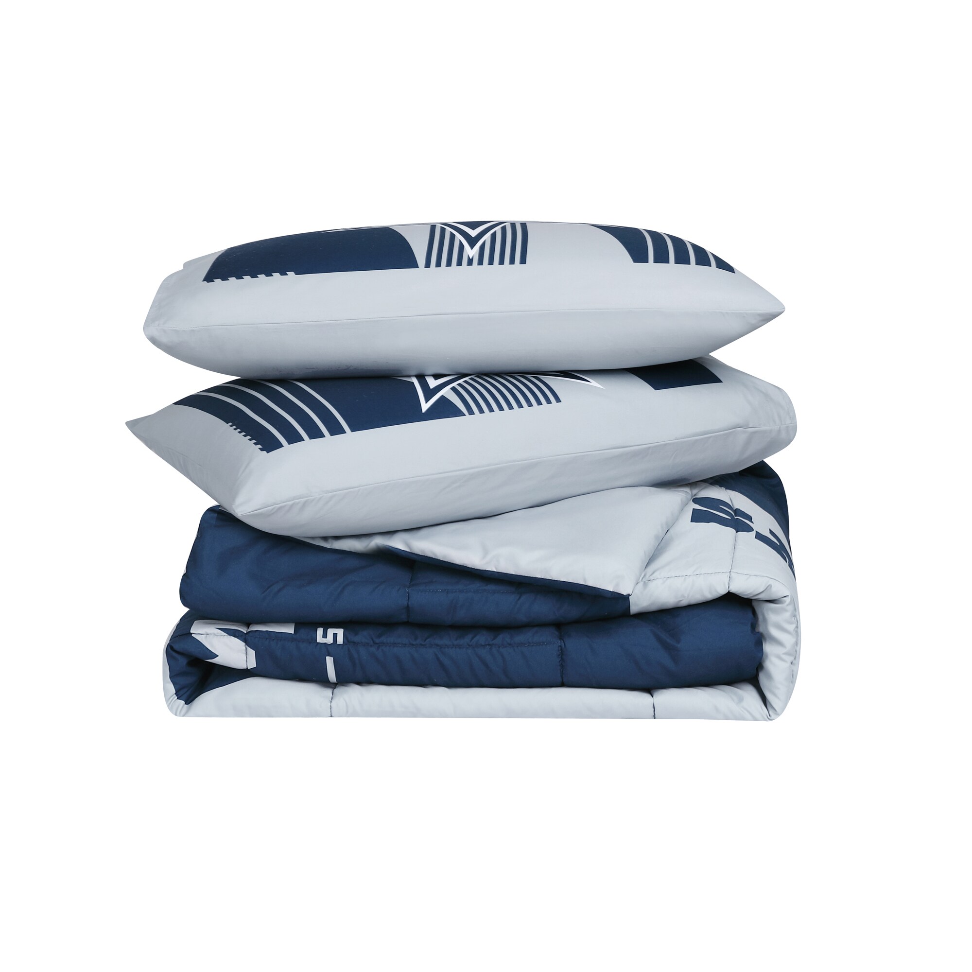 Cathay Sports Dallas Cowboys 5-Piece Blue/Silver Full Bundle Set in the  Bedding Sets department at