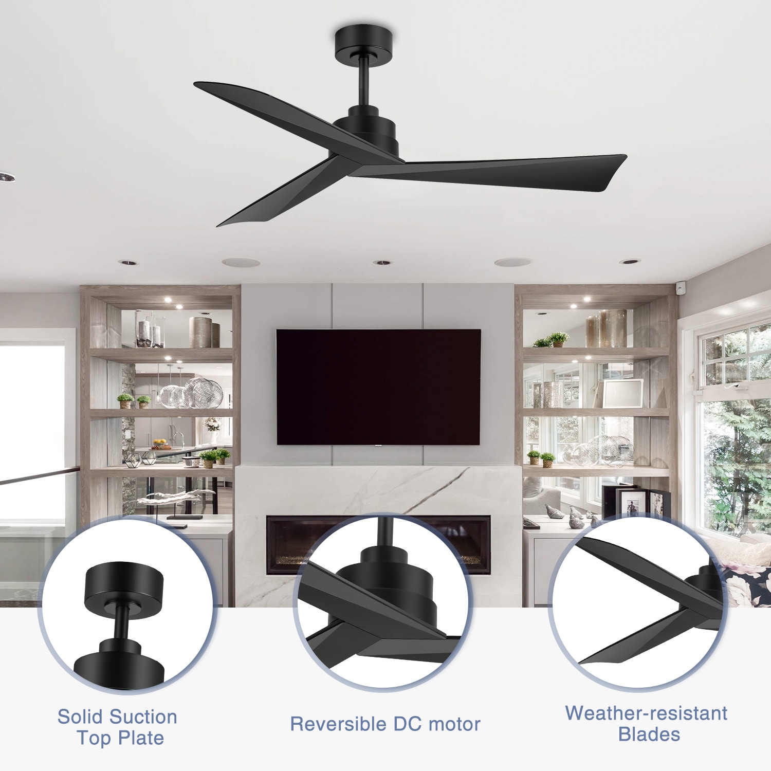 Breezary 30015-AB-NL Ceiling-Fans - View #6