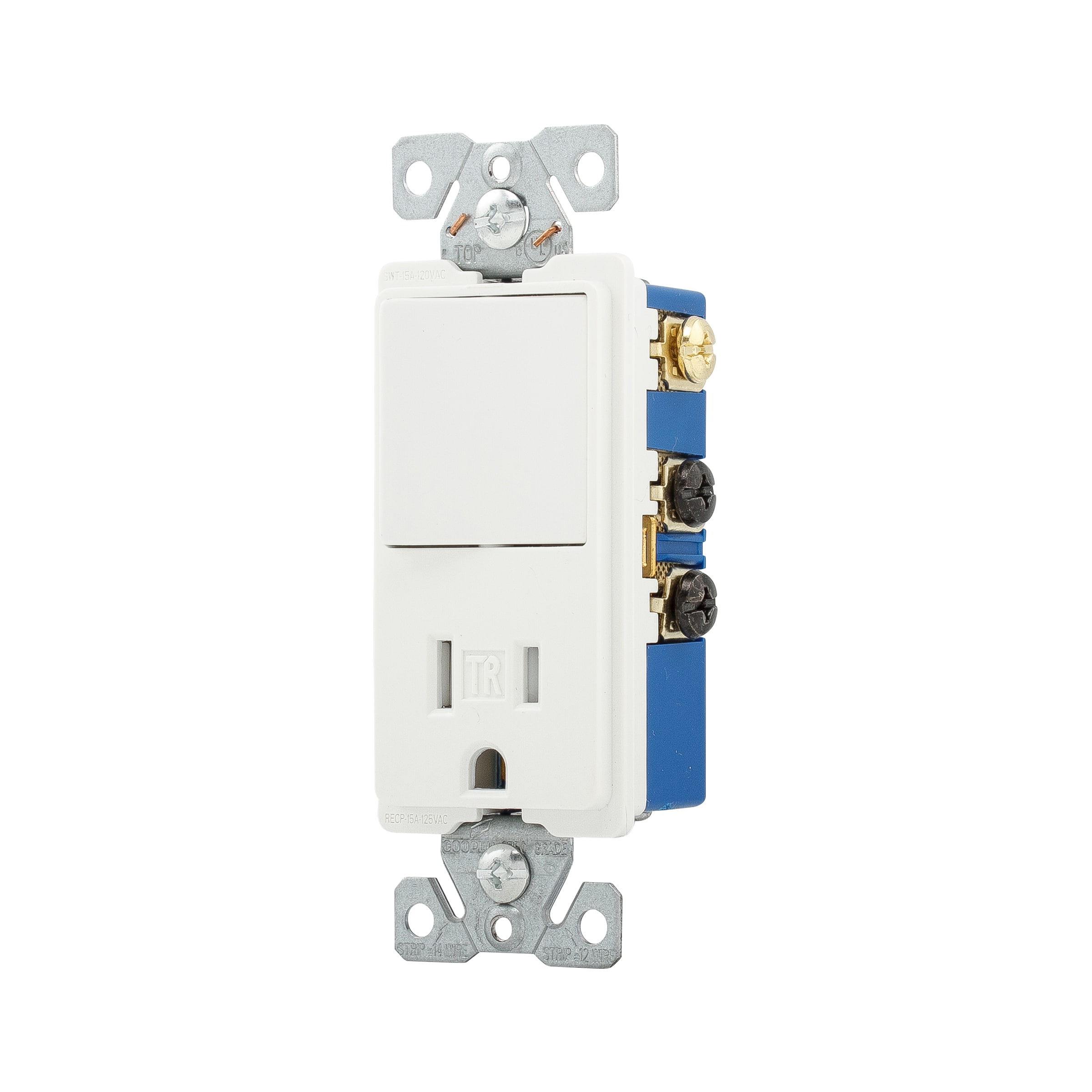 Eaton 15-Amp 120/125-volt Tamper Resistant Residential