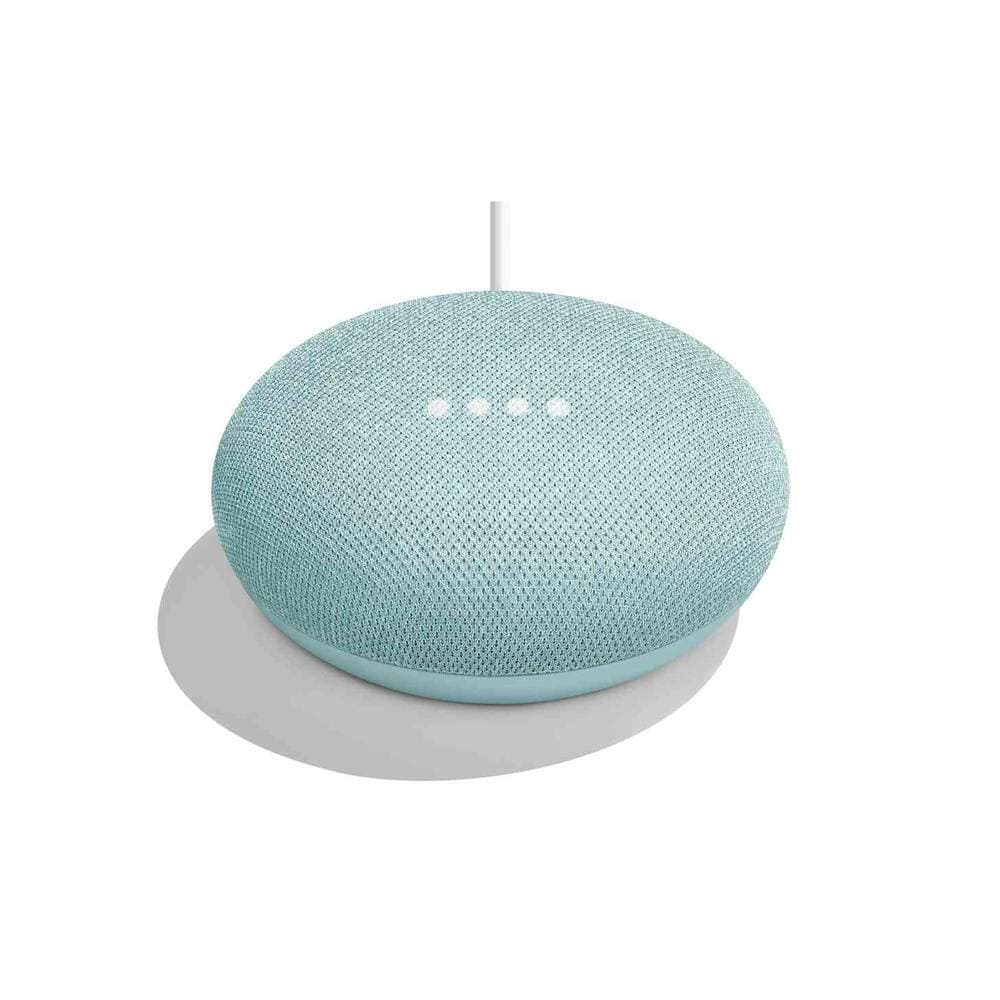 Google Home Mini (1st Gen) Smart Speaker with Google Assistant Voice  Control in Aqua at