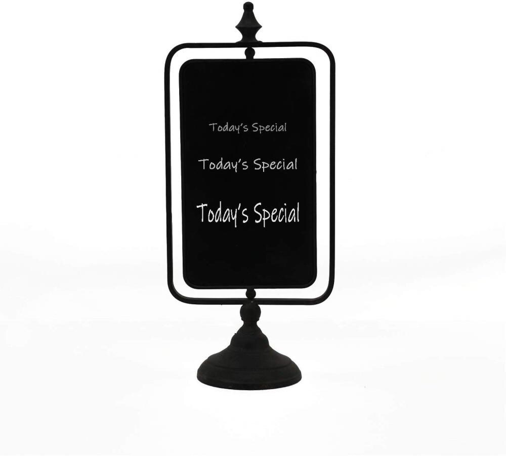Parisloft Metal Chalkboard Stand at