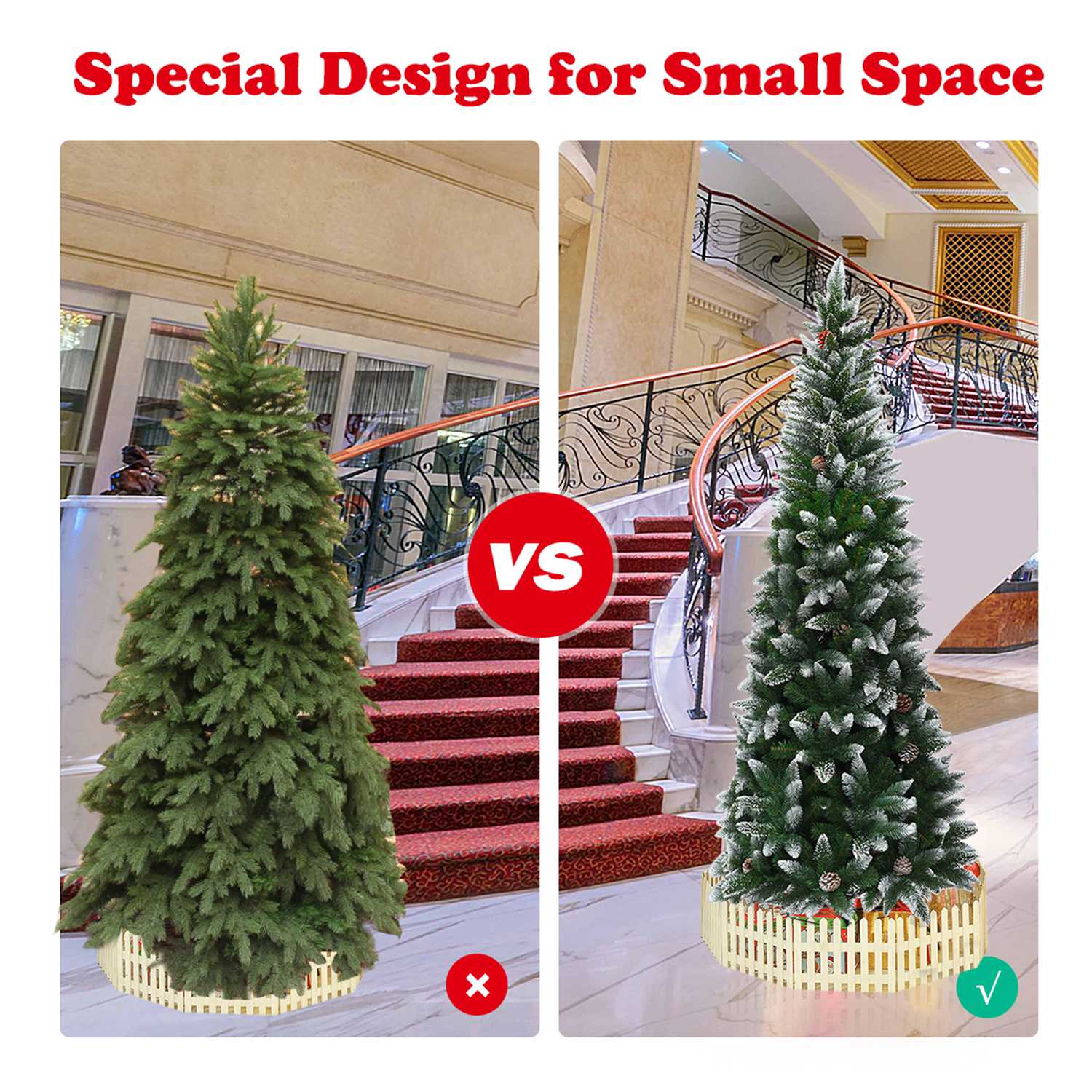 Costway CSHY000206 Artificial-Christmas-Trees - View #6