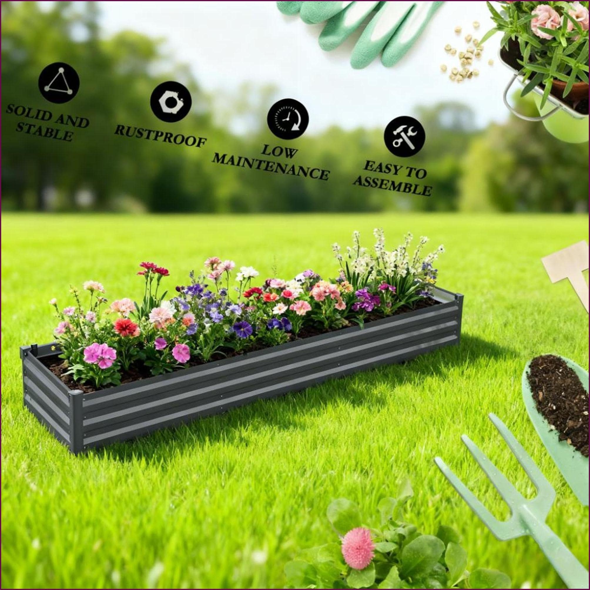 Watnature 07LENM14JQ3D Planter-Window-Box - View #9