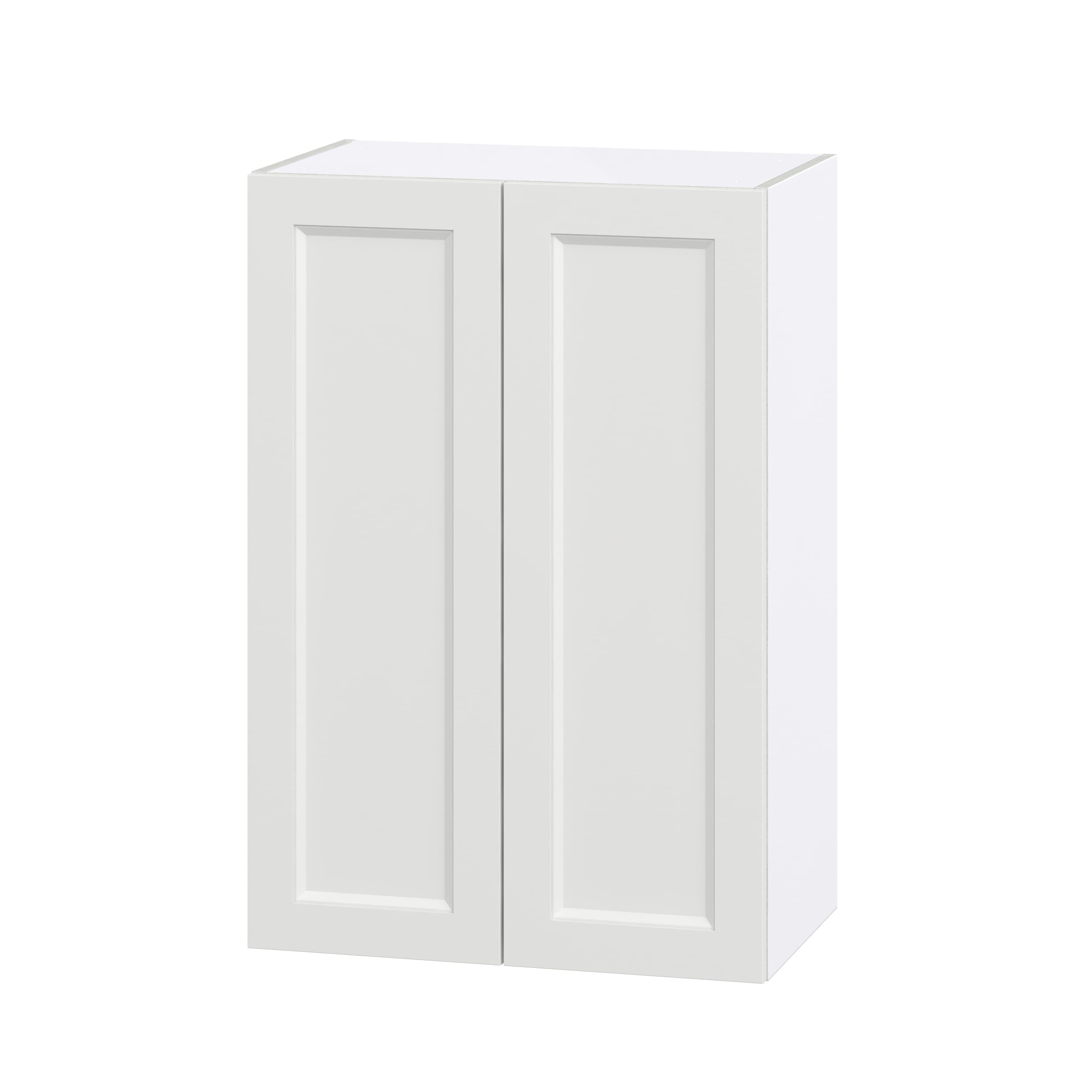 Hugo&Borg DSW2435-2-RI Riviera 24-in W x 35-in H x 14-in D Bright White Wall Fully assembled Cabinet (Recessed Panel Shaker)
