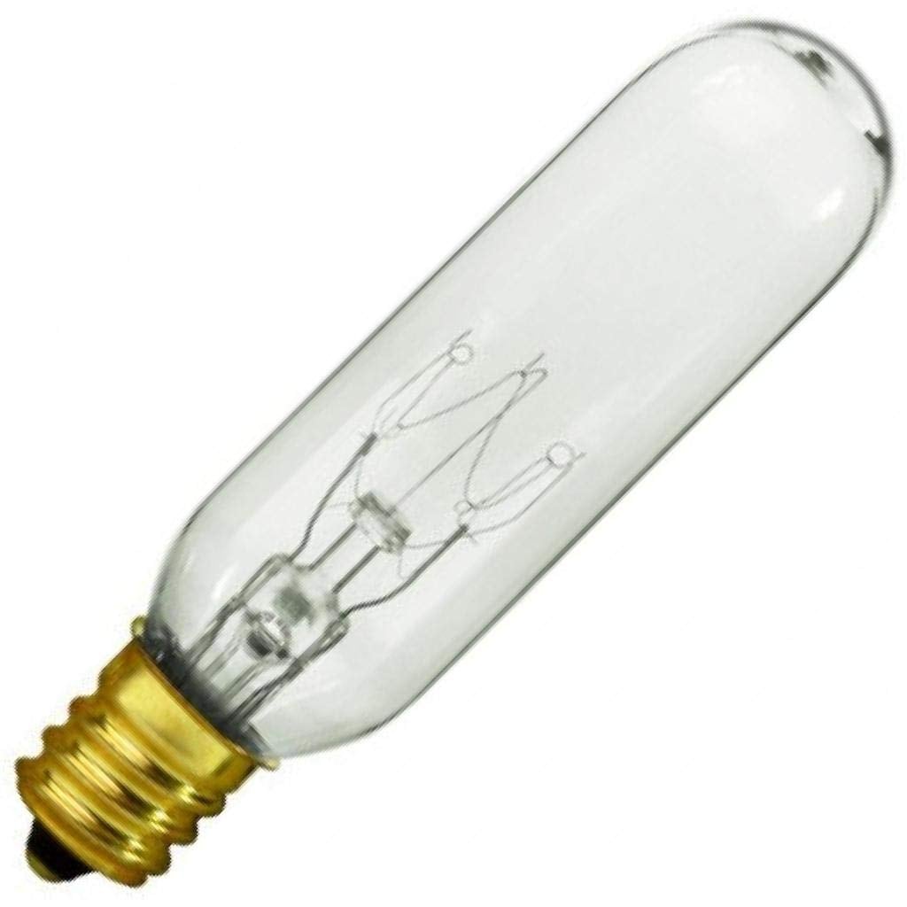 Satco  S4727 E12 Candelabra Incandescent Light Bulb 15W 90 lm Clear T6 3.63 in