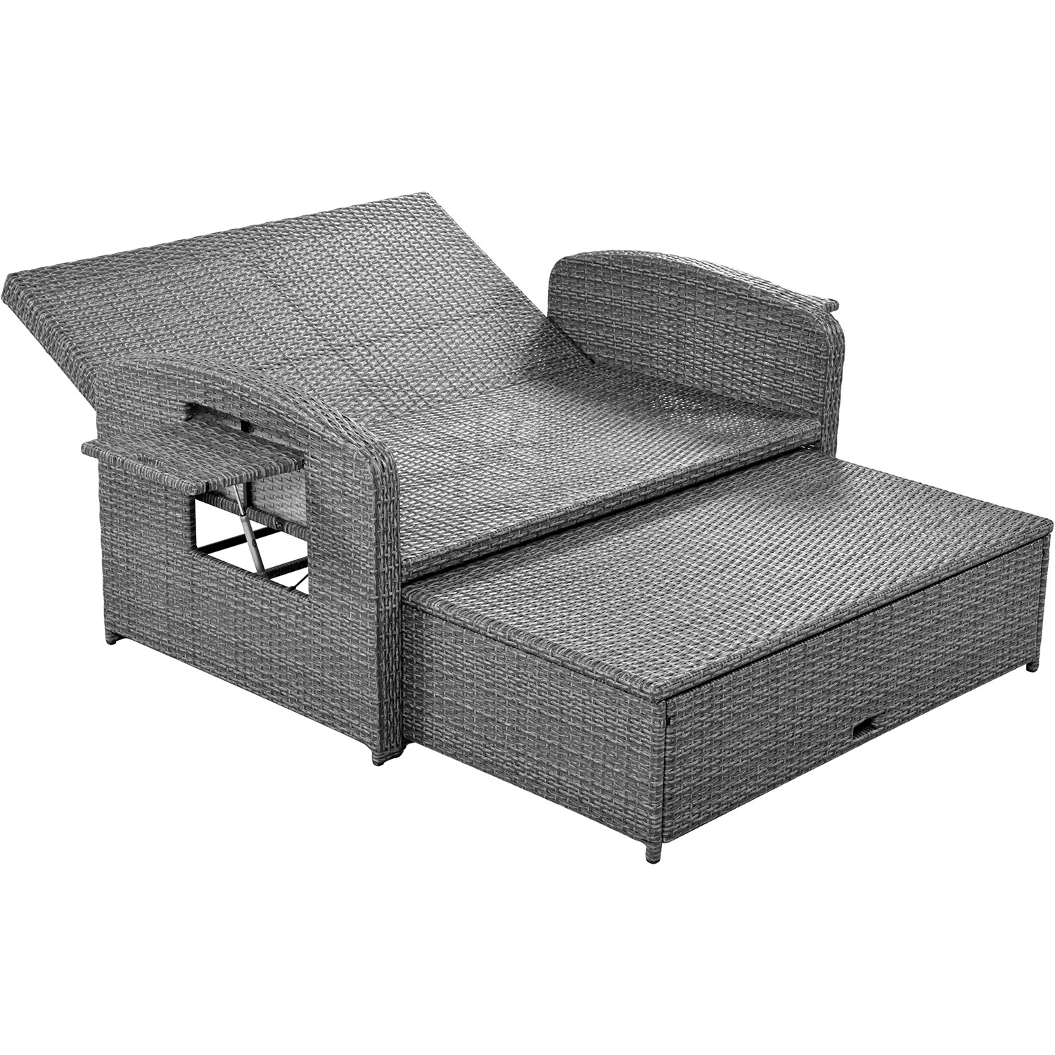 SINOFURN SYA020221BN Patio-Sofas-Daybeds - View #2