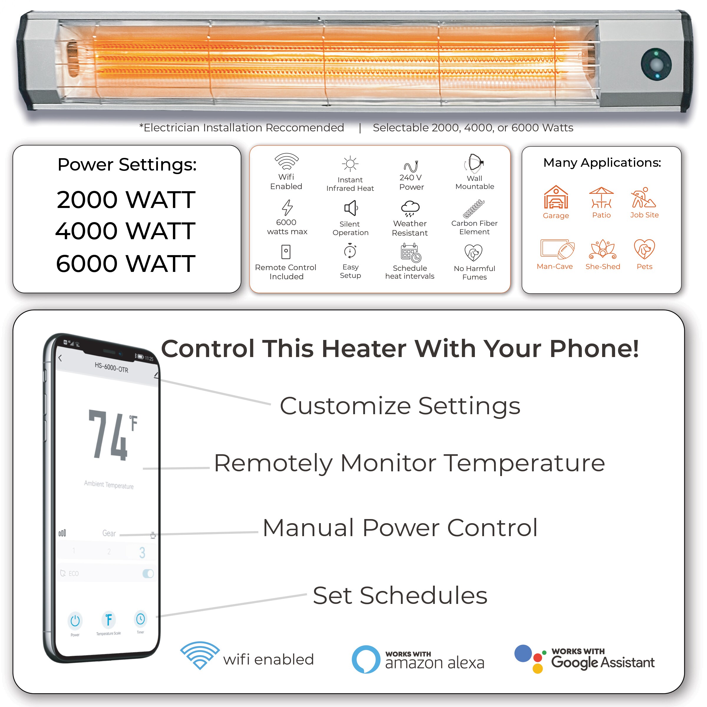 Heat Storm HS-6000-OTR Electric-Garage-Heaters - View #6