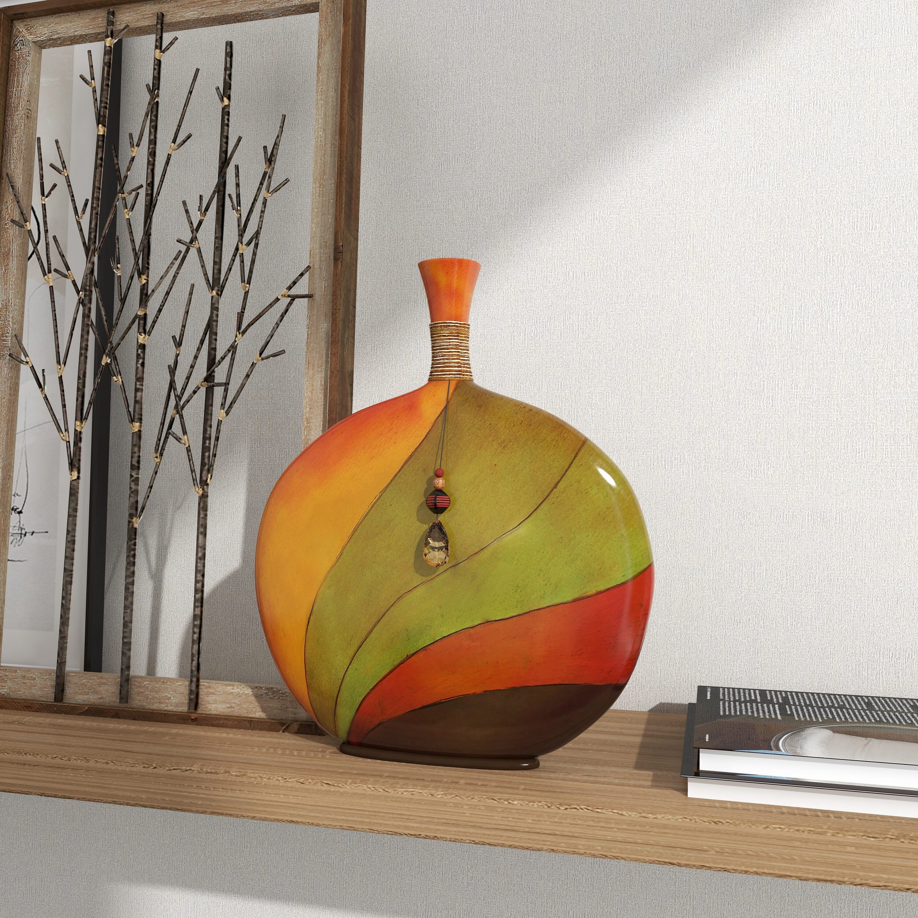 Grayson Lane 75944 Multiple Colors/Finishes Stone Eclectic Vase
