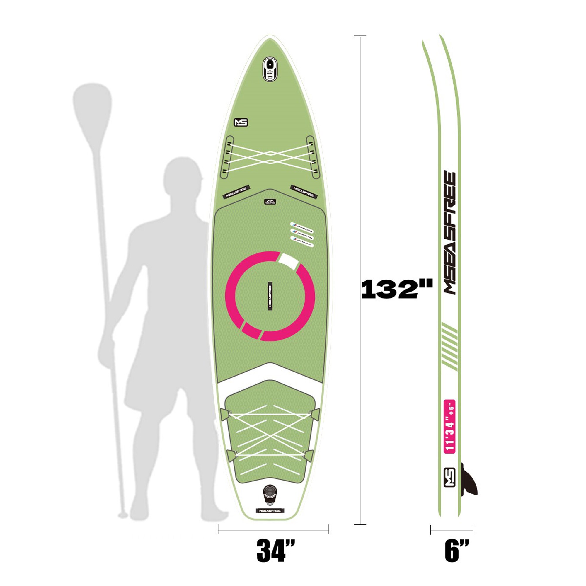 Gaierptone CRXA2UQWZSB Stand-Up-Paddle-Boards - View #14