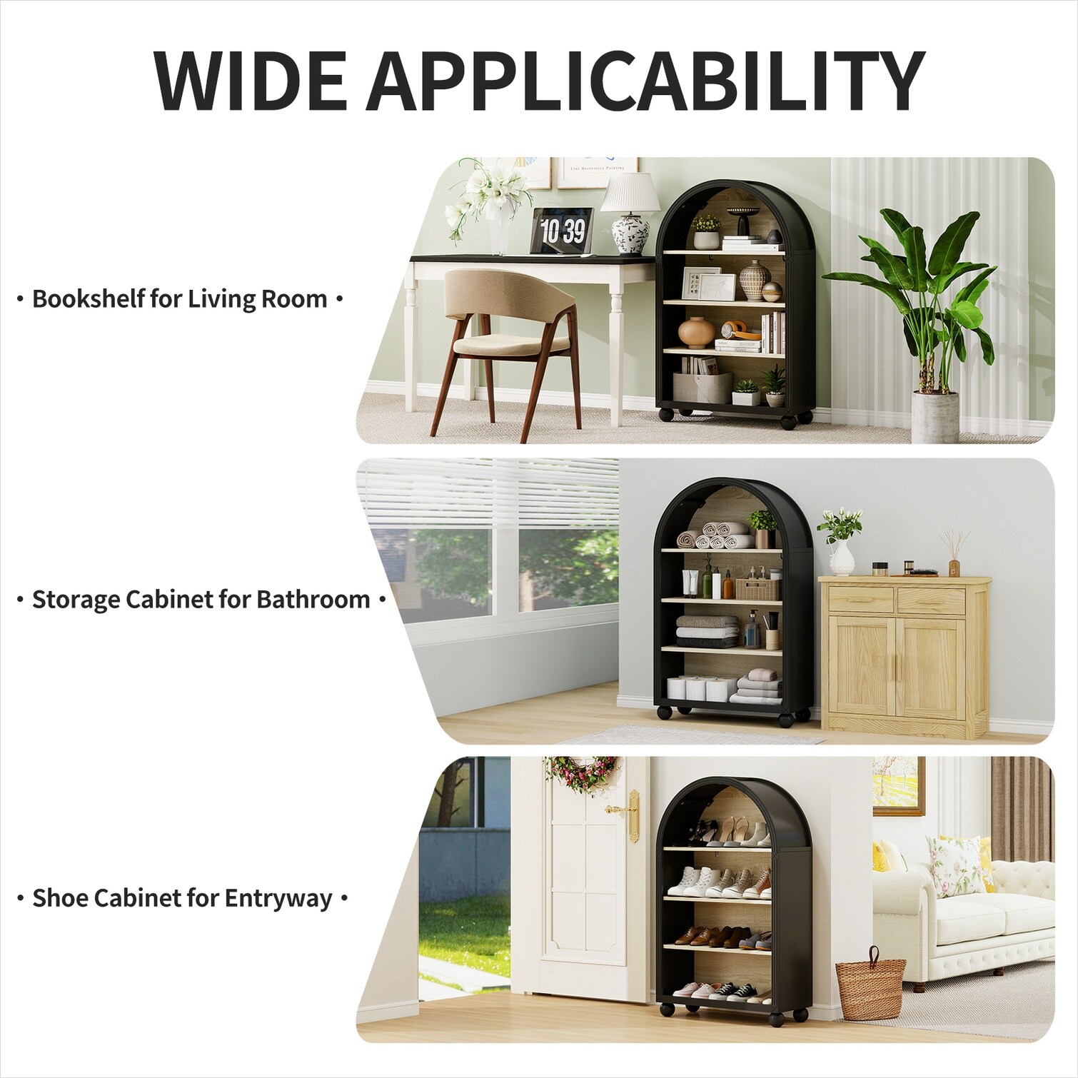 FlowLuxe DPALHAM8PHP8 Free-Standing-Shelving - View #3