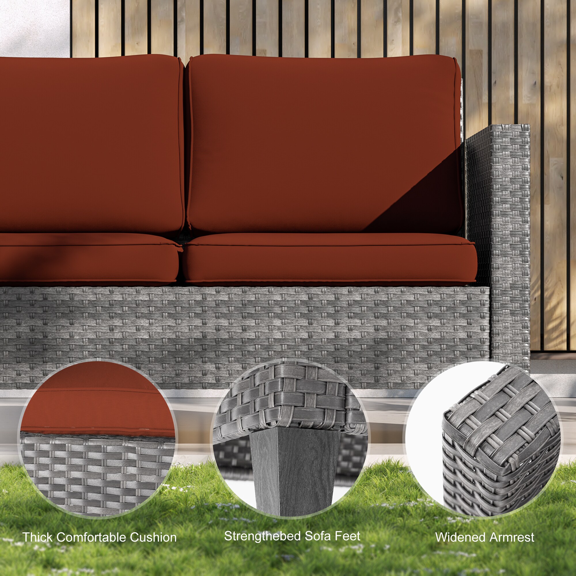 ACEGOSES LW-PS-115HOG-D1 Patio-Conversation-Sets - View #5