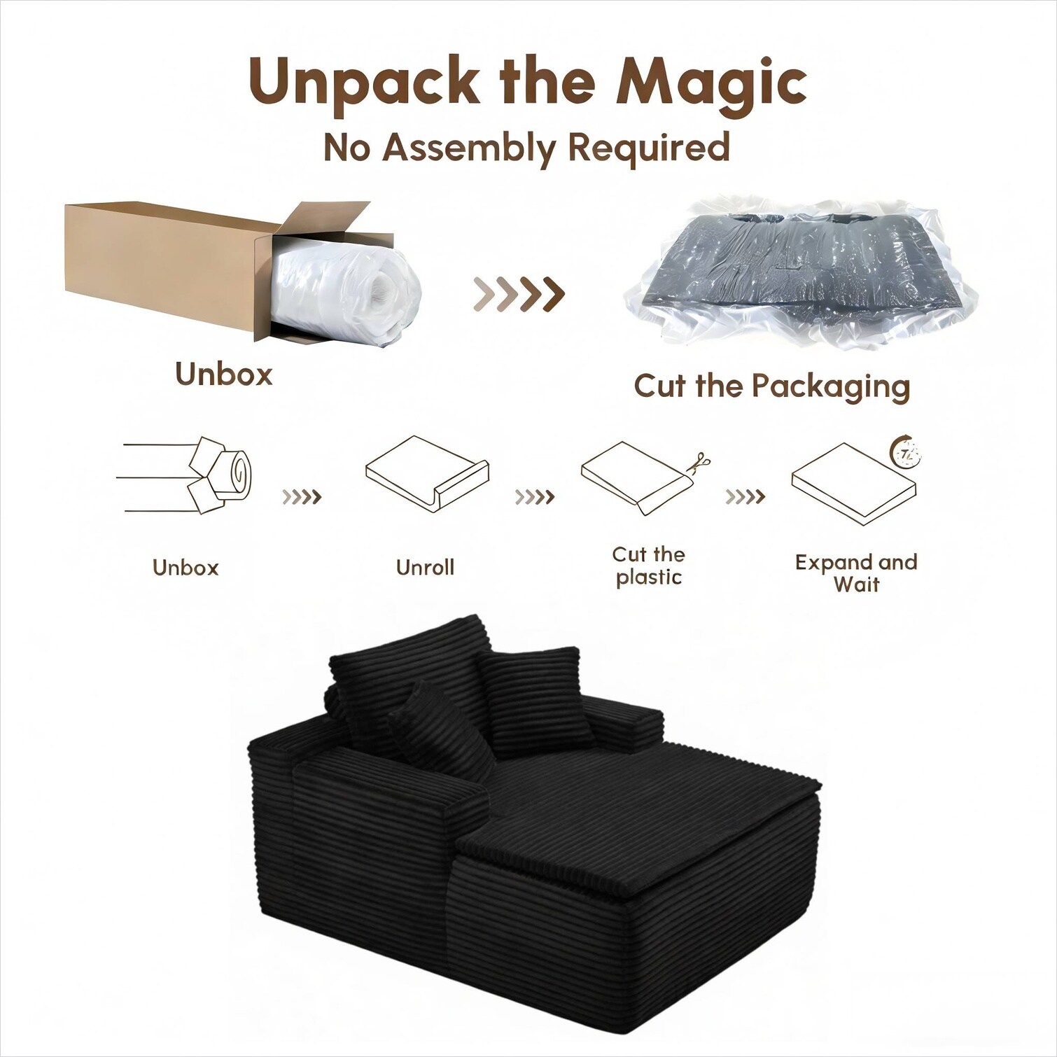 SunJet QW9TBOGK0SQF Sofas-Loveseats - View #5