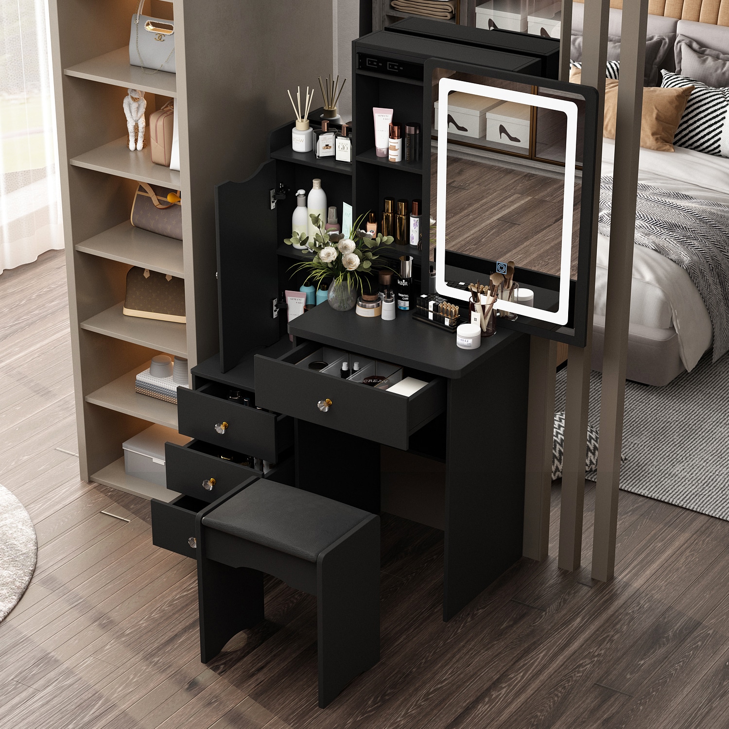 FUFU&GAGA WFJX0096-05 Bedroom-Vanities - View #3