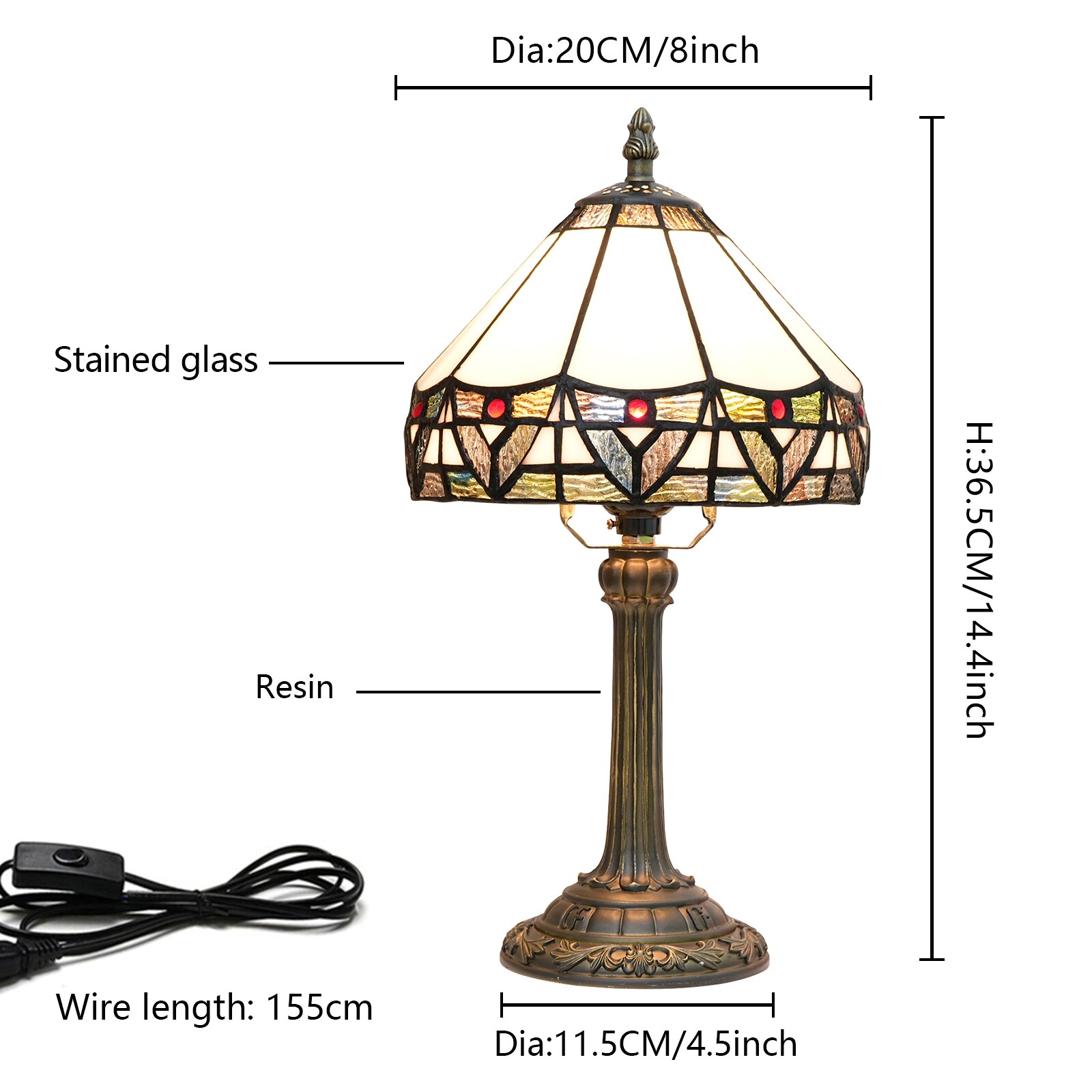 Medunjess LSOF1000-12 Table-Lamps - View #4