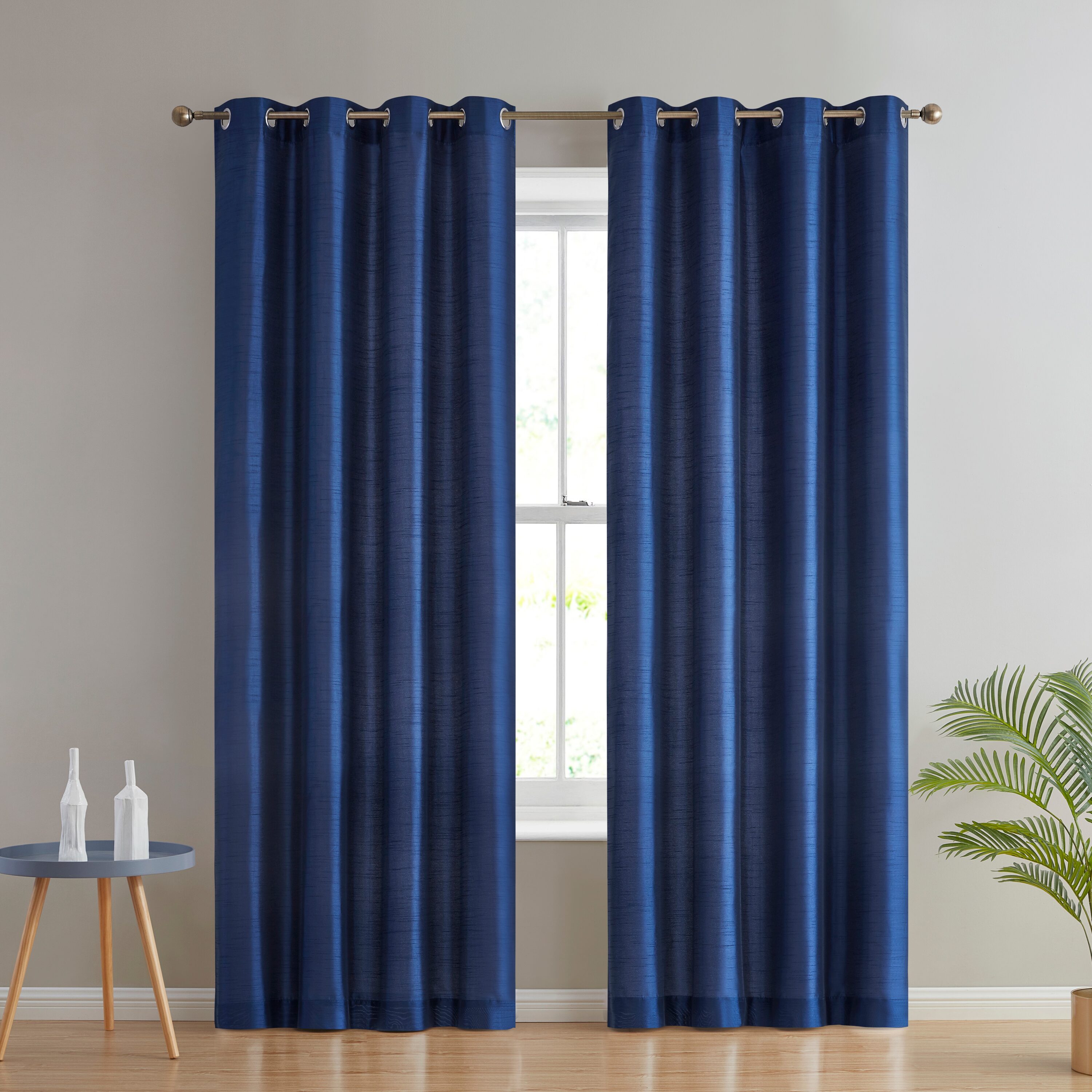 HLC.me JFFRSN-84NAVY curtains - View #2