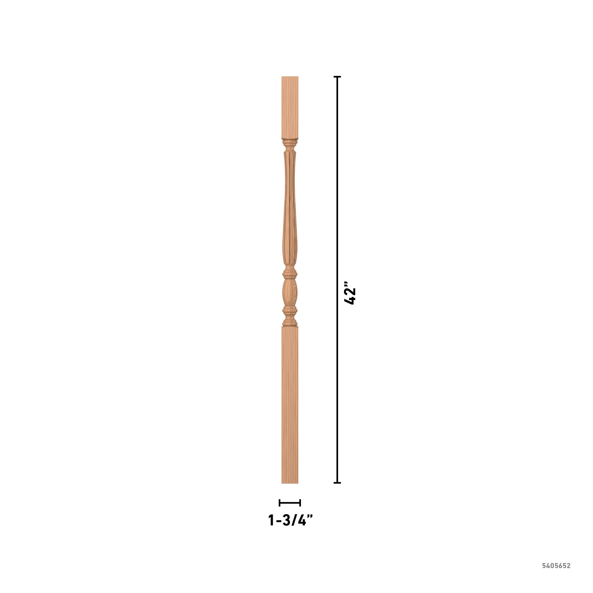 L.J. Smith Stair Systems LJF-2105-AL 42 Interior-Stairpart-Balusters - View #4