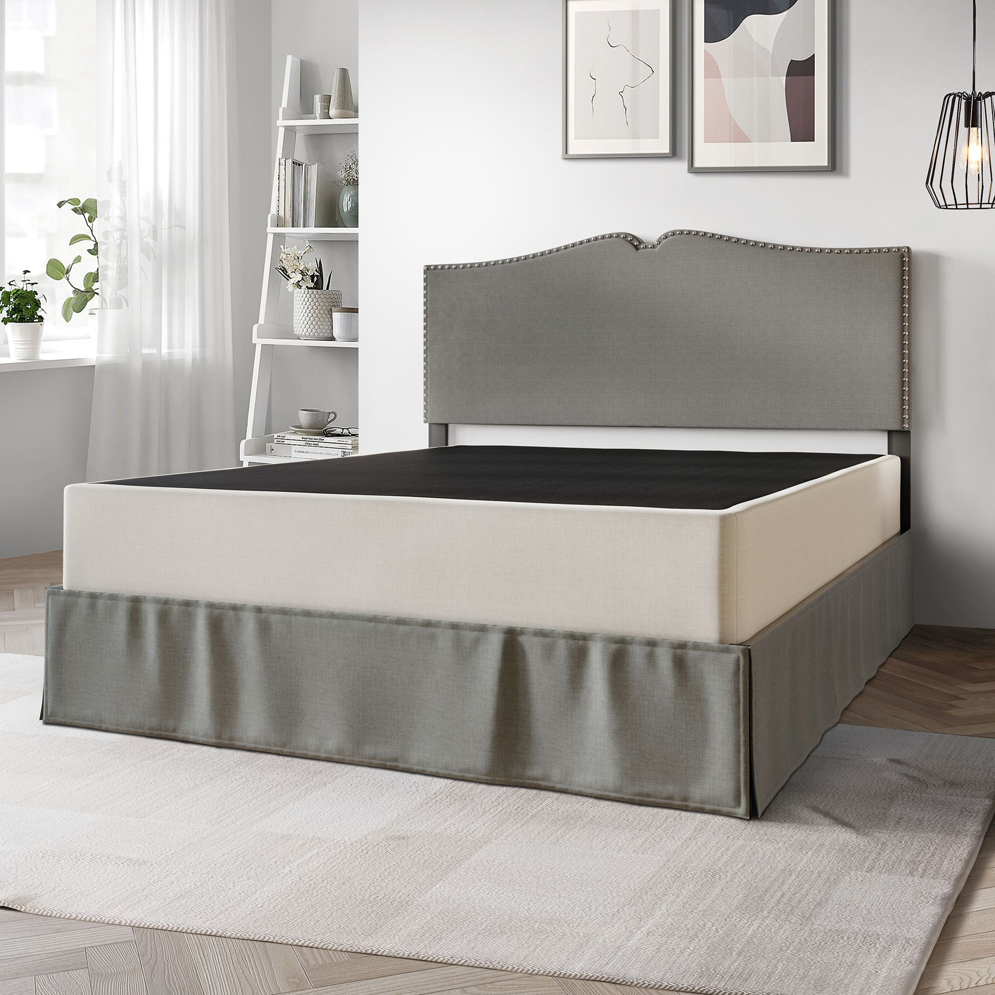 CasePiece C002QBS-WD 7.87-in Standard profile Queen Box Spring