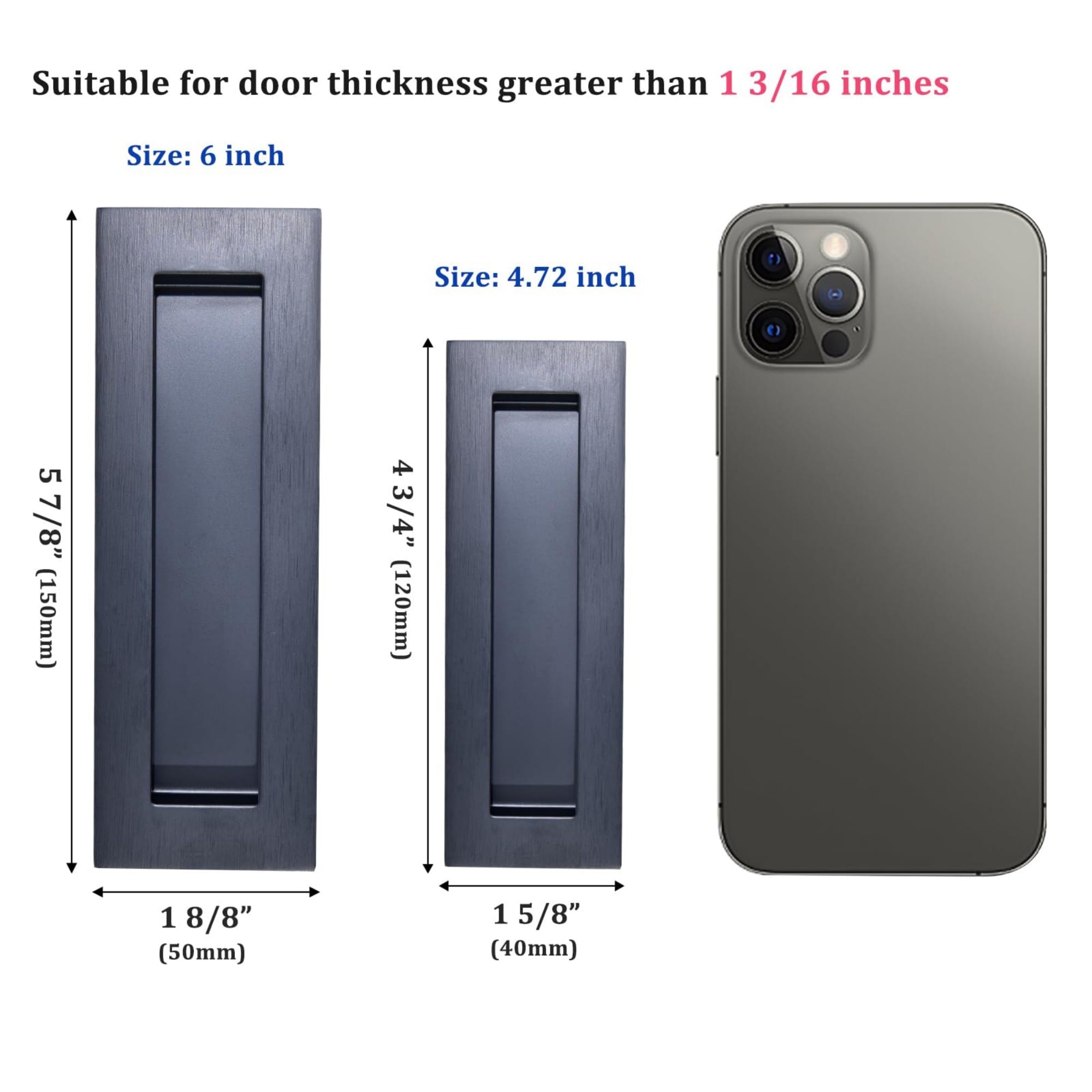 Numhew NHDREW42135 Pocket-Door-Pulls - View #6