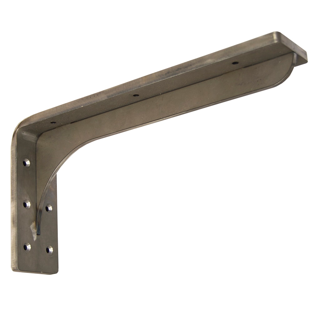 Federal Brace 40180 Banq bench bracket 16-in x 3-in x 8-in-Gauge Plain Steel Mounting Bracket