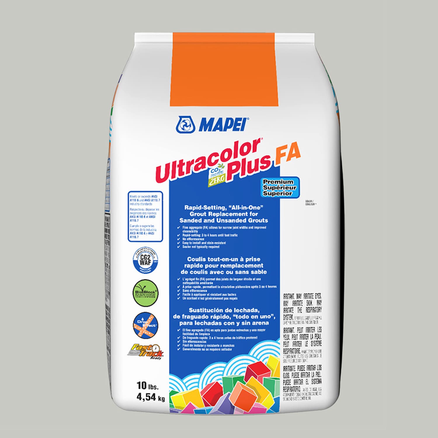 MAPEI 6BU509305 Ultracolor Plus FA Warm Gray #5093 All-in-one Grout (10-lb)