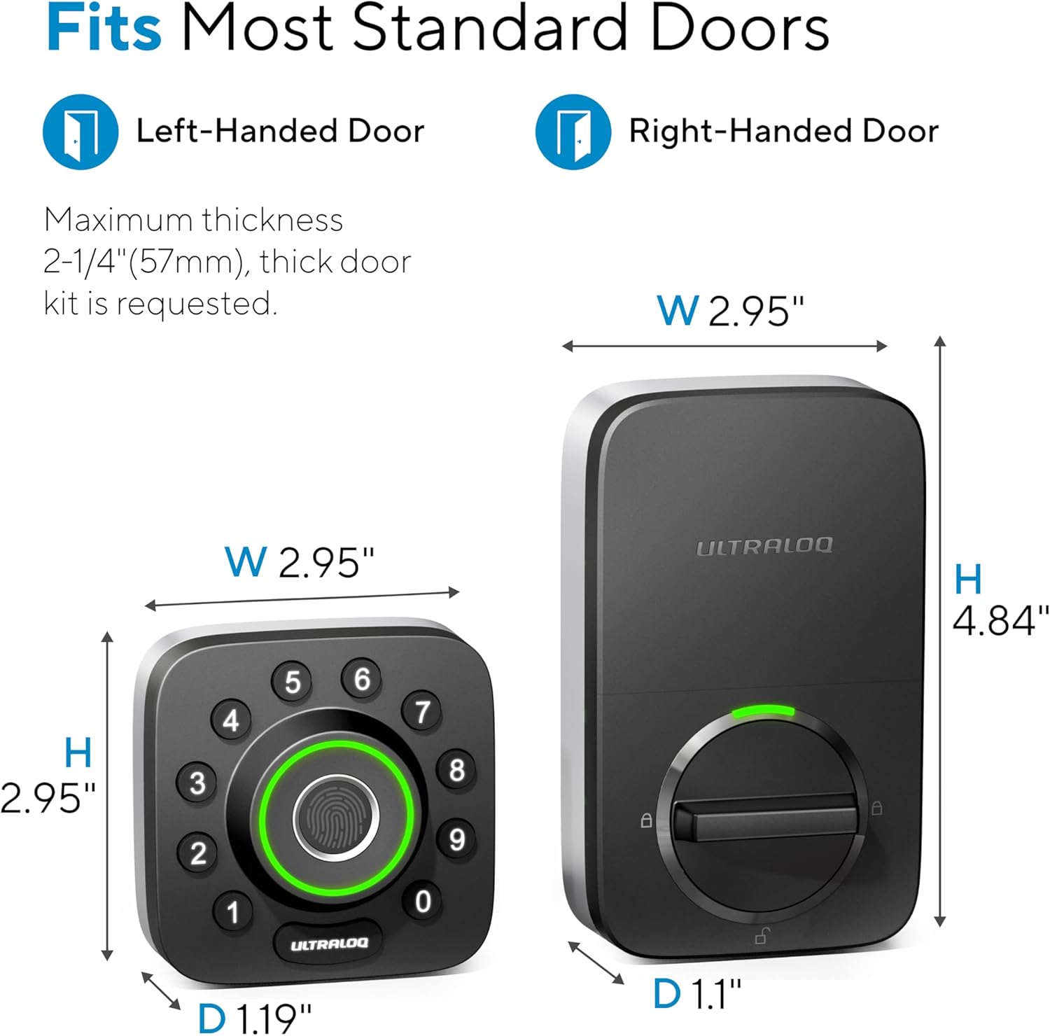 Ultraloq U-BOLLT-PRO-WIFI-B Electronic-Door-Locks - View #9