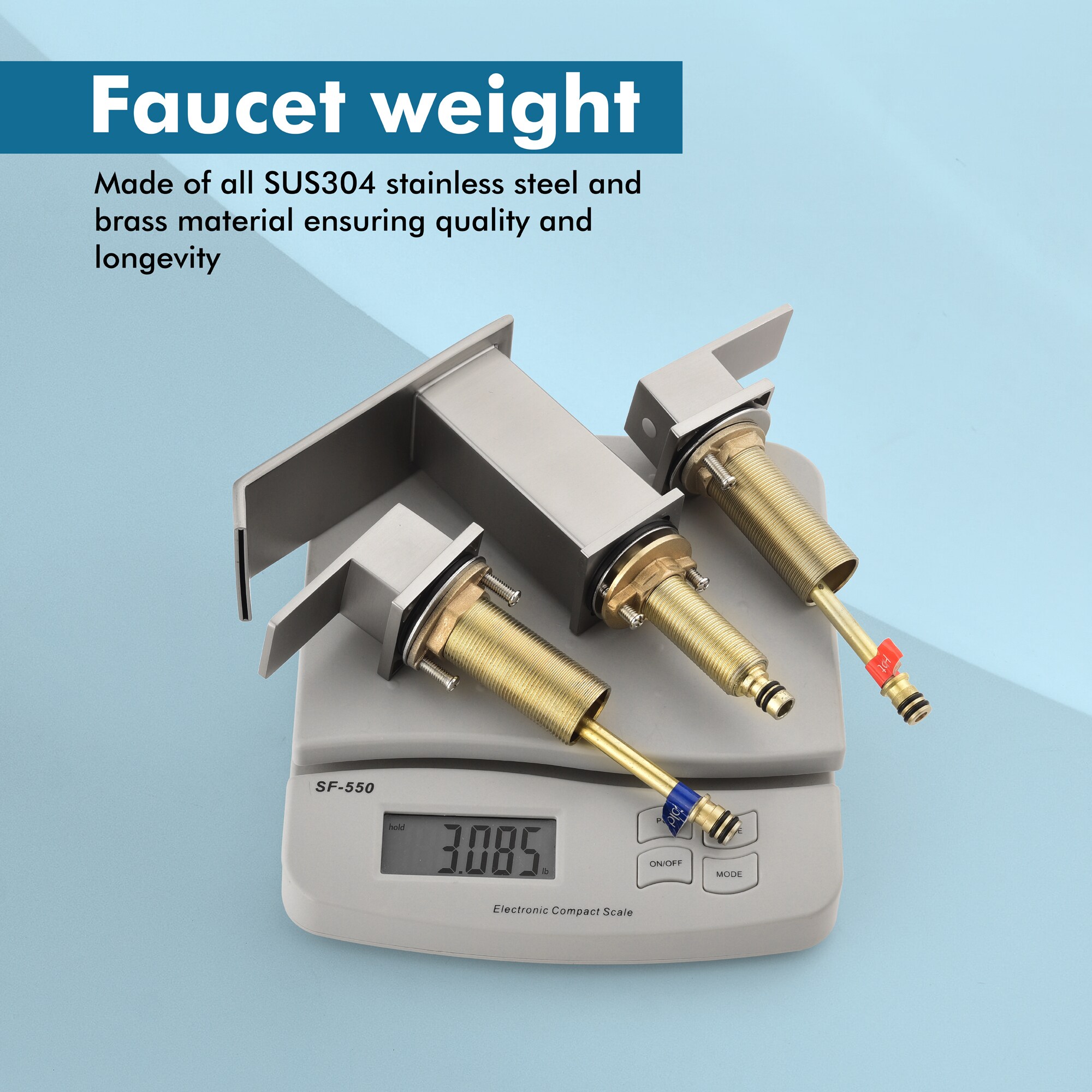 WELLFOR WF-B3353-PC Lavatory-Faucets - View #11