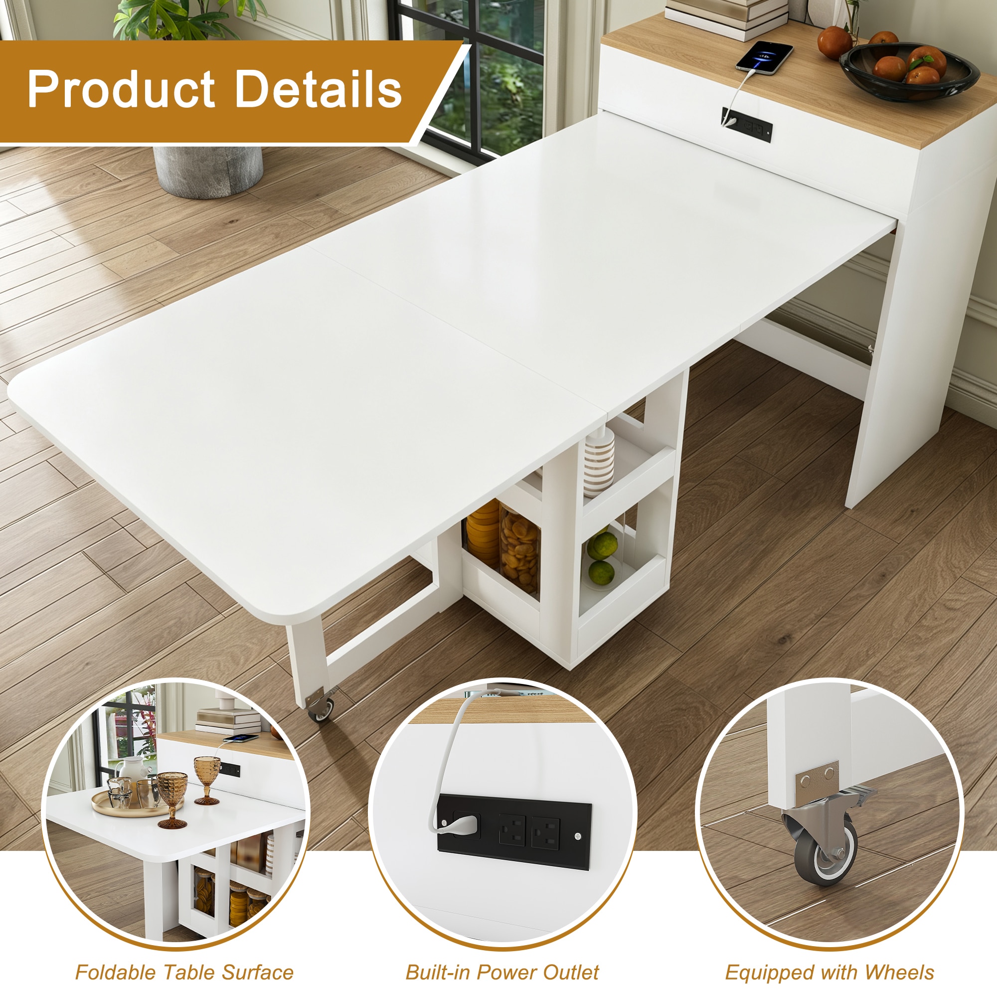 Fresh Spaces LS-W509P520522 Dining-Tables - View #6