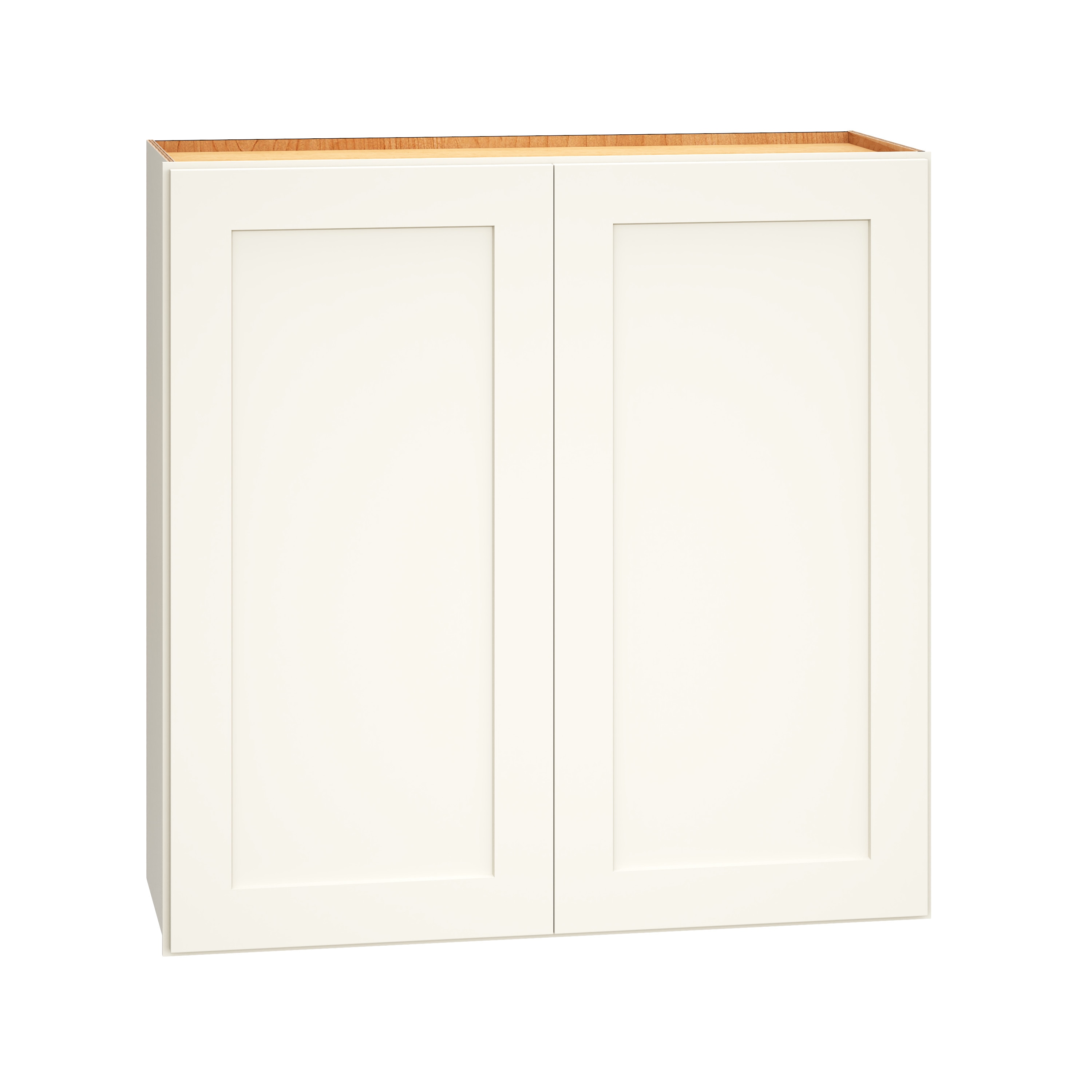 RELIABILT 332 W3030 Pinnacle 30-in W x 30-in H x 12-in D White Wall Fully assembled Plywood Cabinet (Recessed Panel Slab)